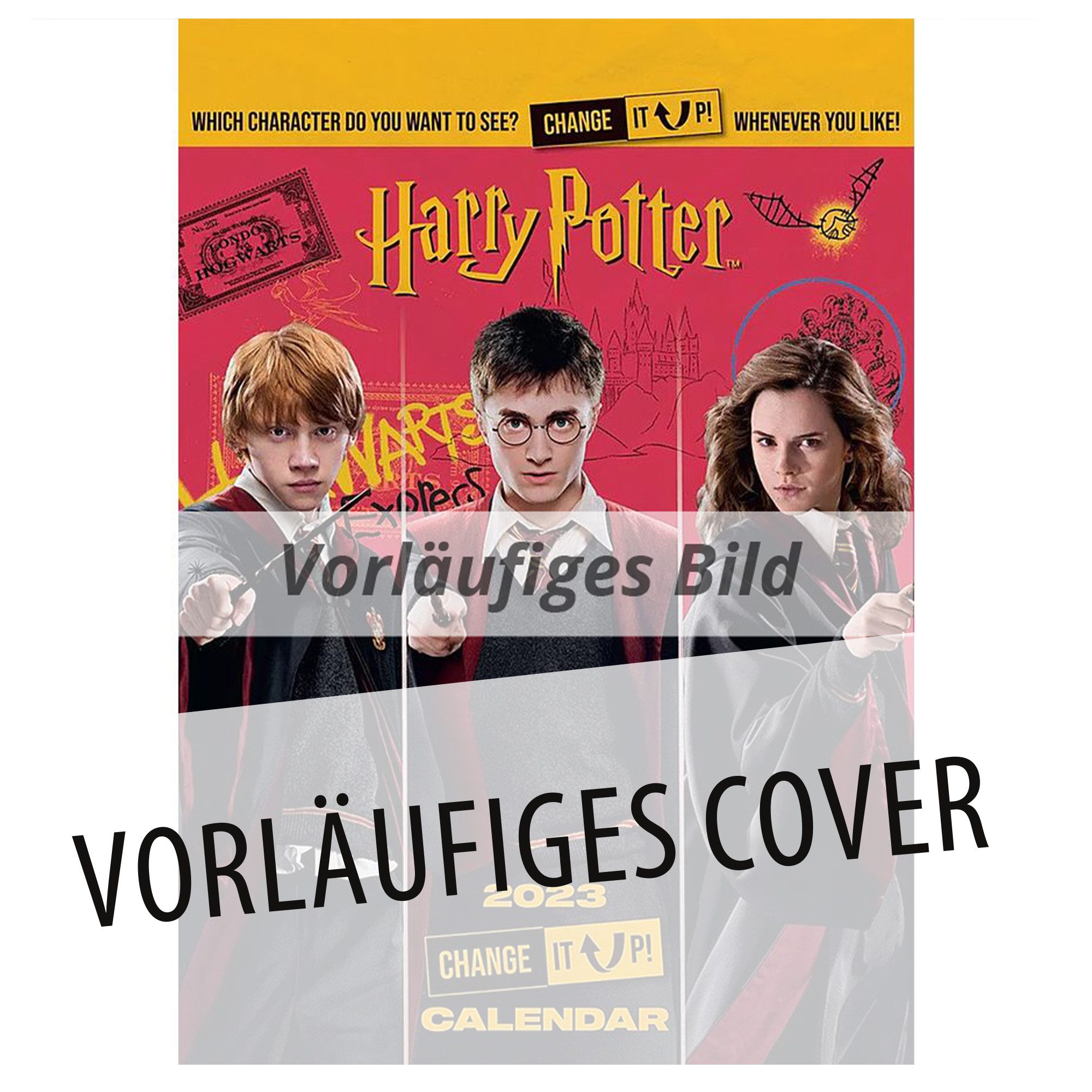 Danilo Wandkalender Harry Potter Kalender 2025 CHANGE IT UP Kalender
