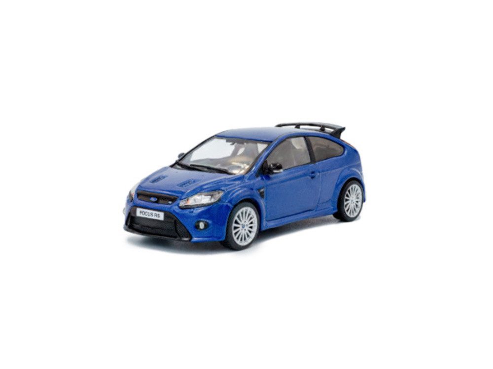 Solido Modellauto Ford Focus Mk2 RS 2010 blau metallic, Maßstab 1:43