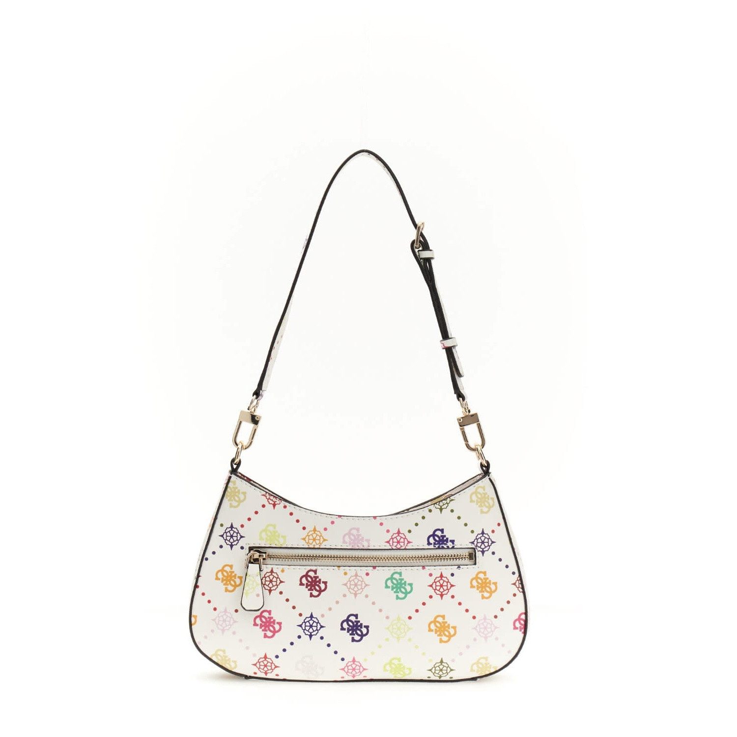 Guess Umhängetasche GUESS Umhängetasche Emelie Logo multi Logo (1, 1-tlg., 1)