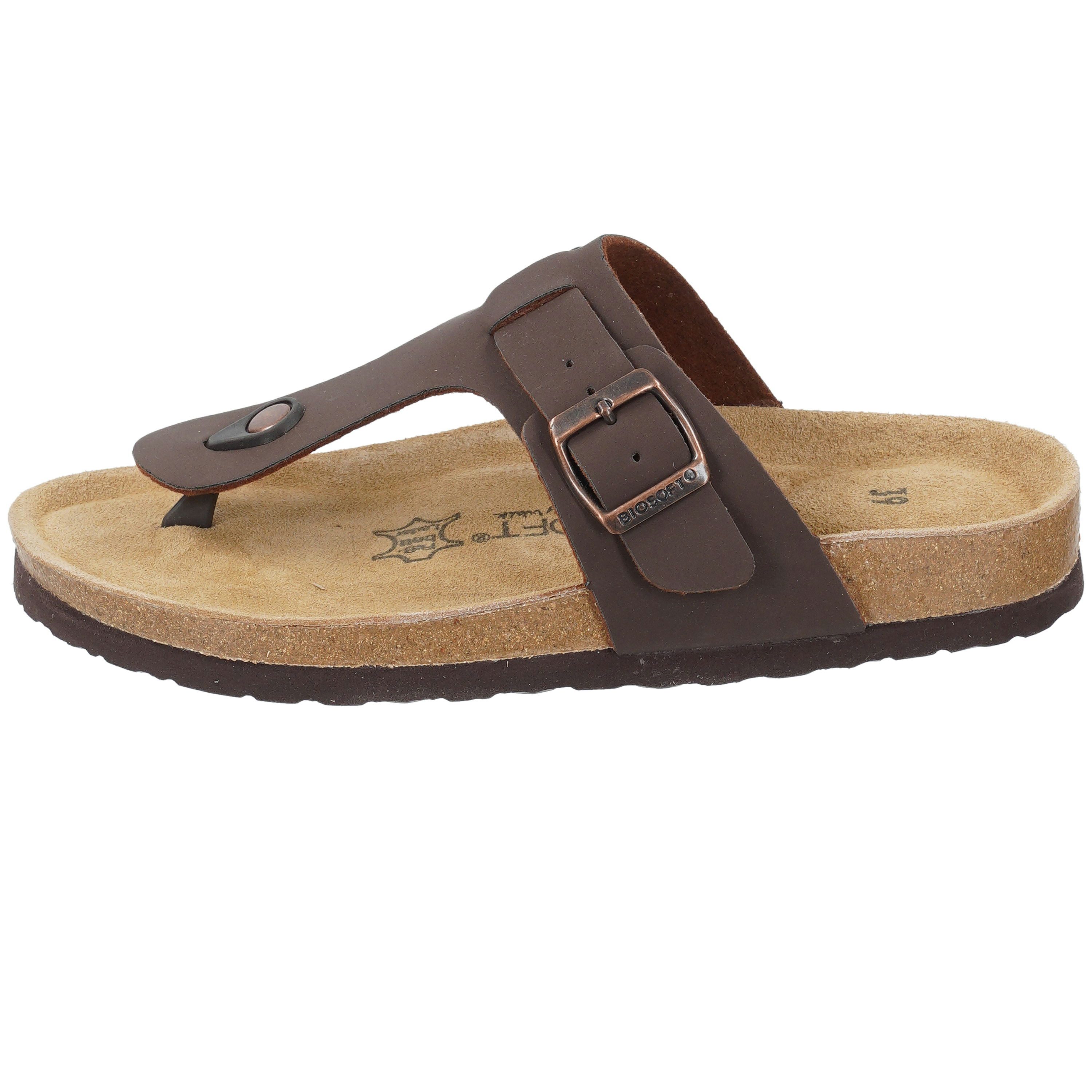 Biosoft Comfort & Easy Walk Zehentrenner dunkelbraun 41 Sandale