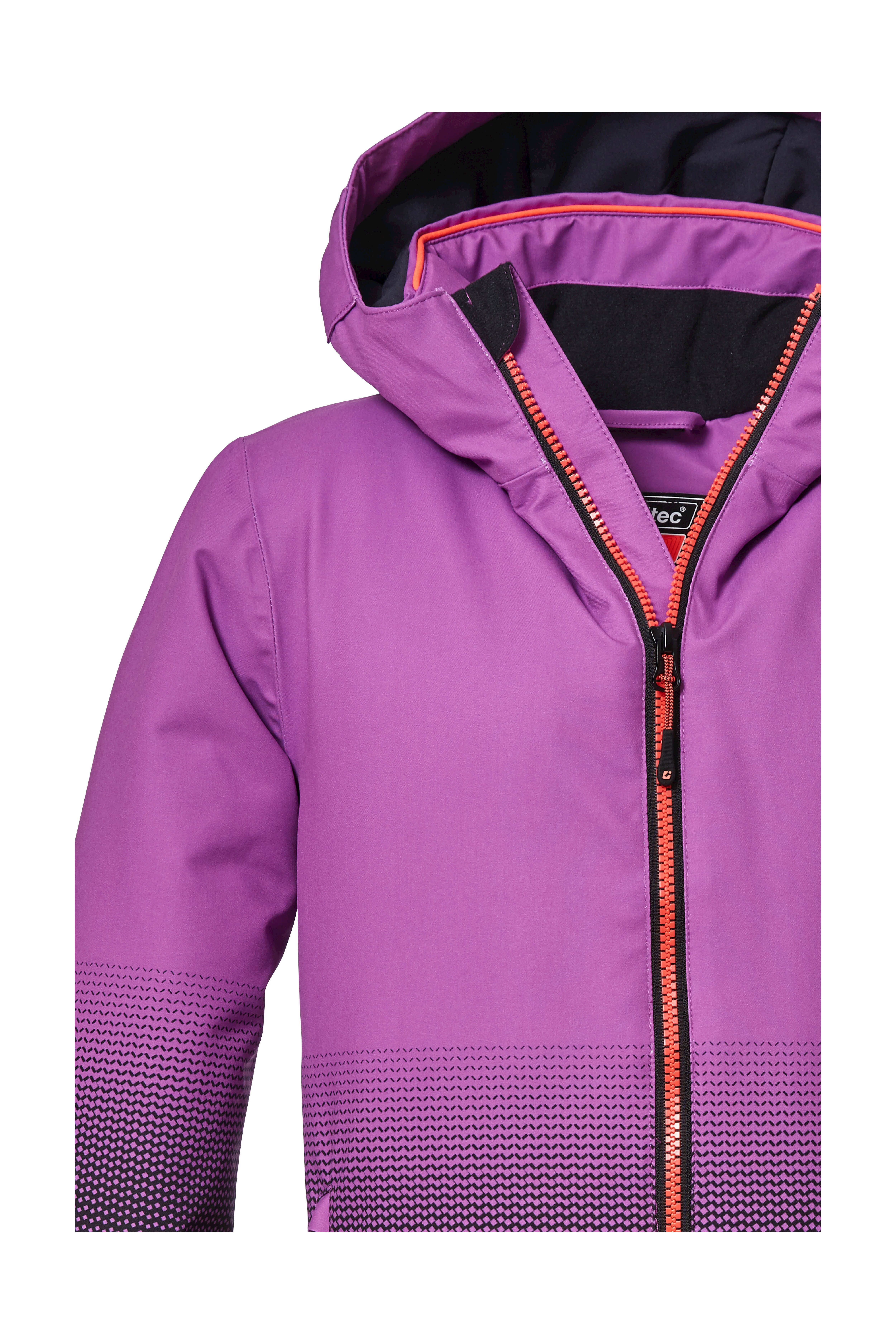 Killtec Skijacke KSW 183 GRLS SKI JCKT Wasser- und winddichte Kinder-Winterjacke mit Fleece und Schneefang