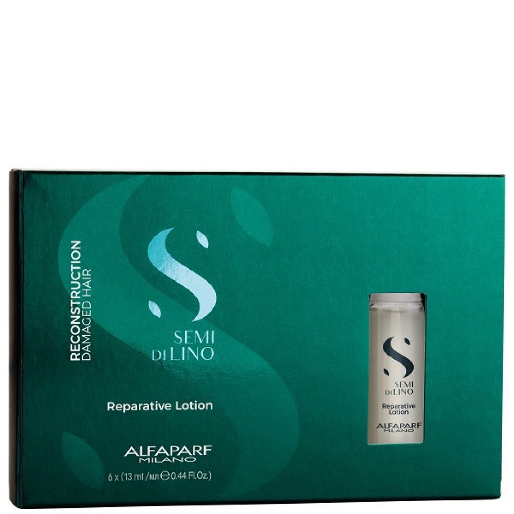 Alfaparf Milano Haaröl Alfaparf Semi Di Lino Reconstruction Reparative Lotion 6x13ml
