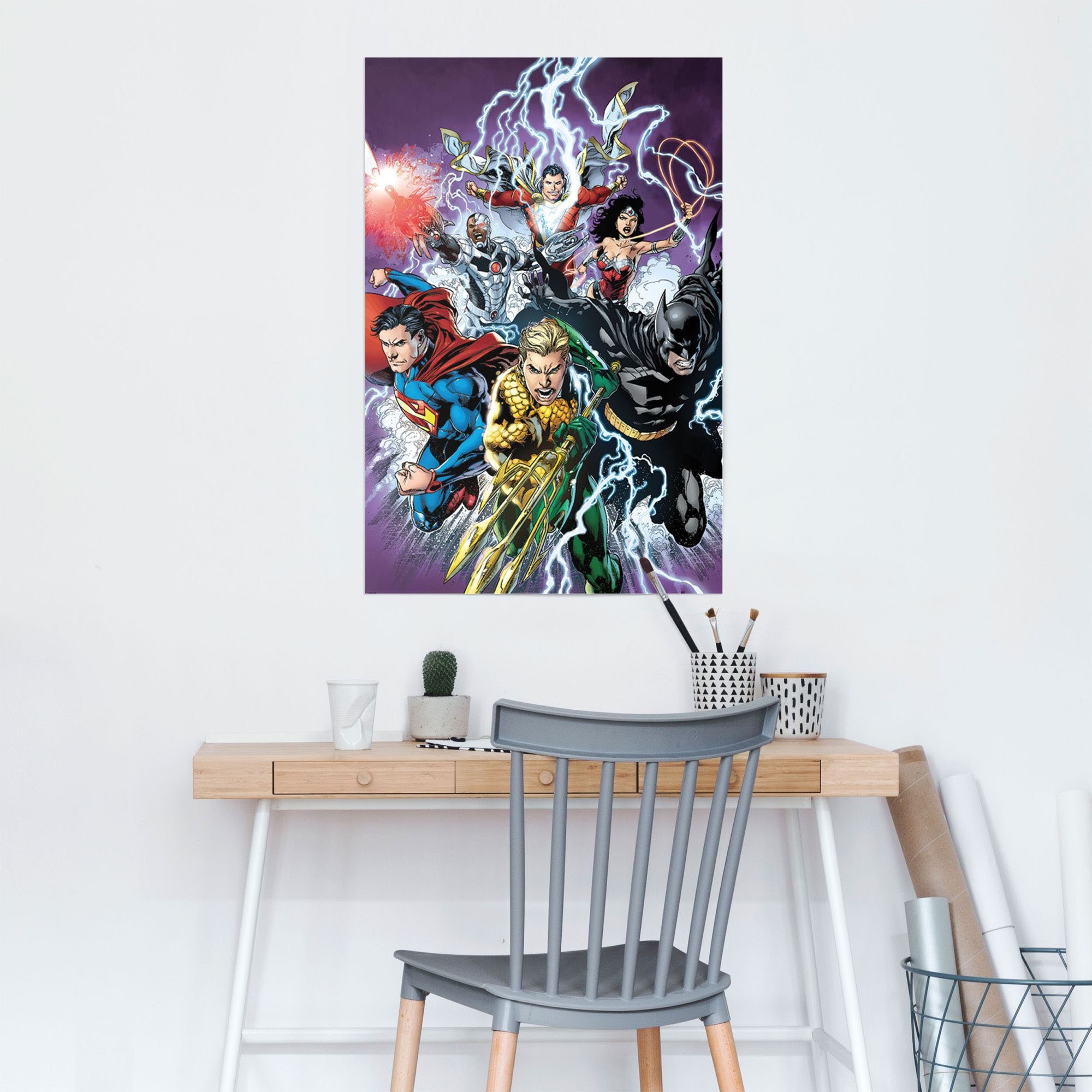 (1 St) Poster Treffer, Reinders! Justice League