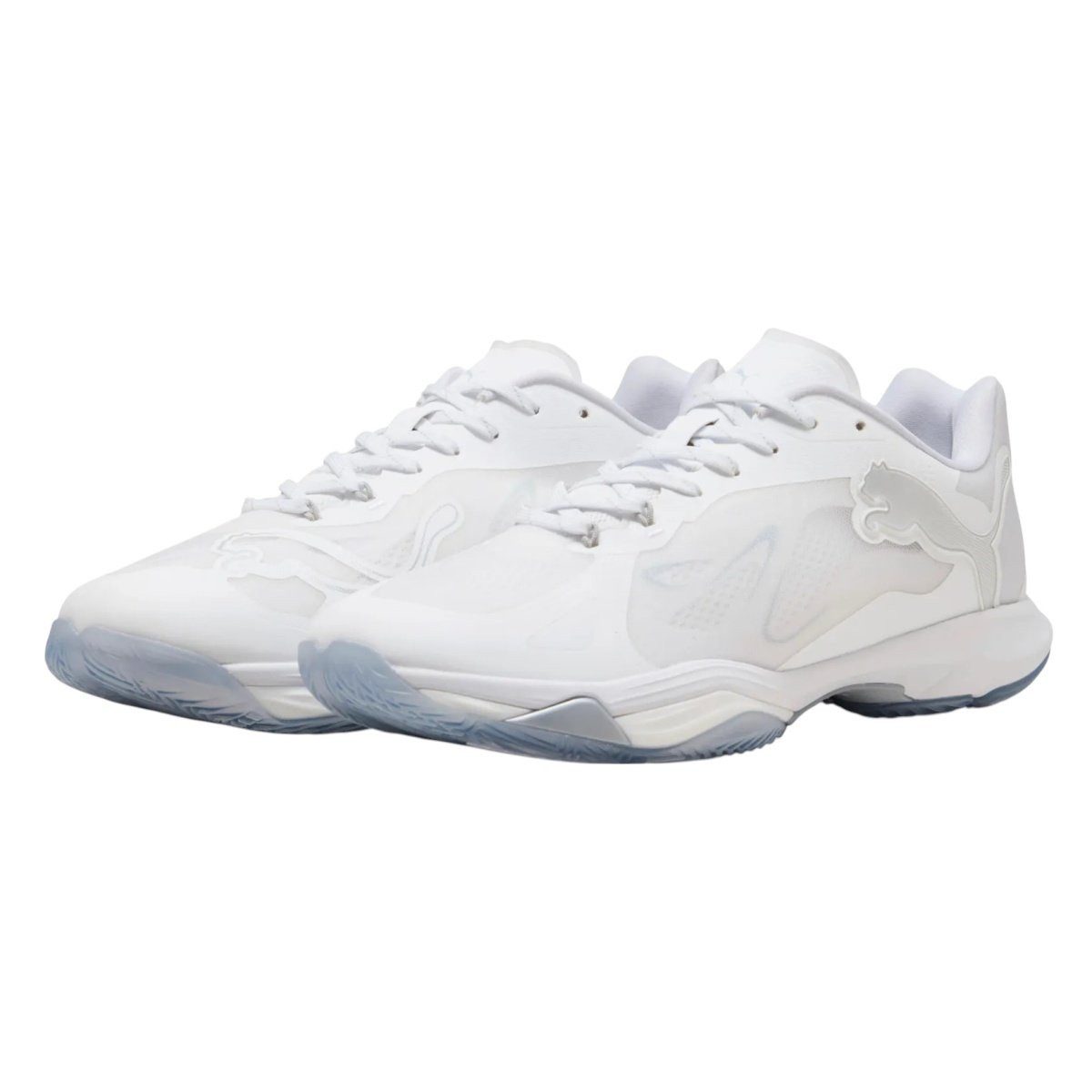 PUMA Hallen-Indoorschuhe Vantage Nitro (Dämpfung) weiss Herren Badmintonschuh