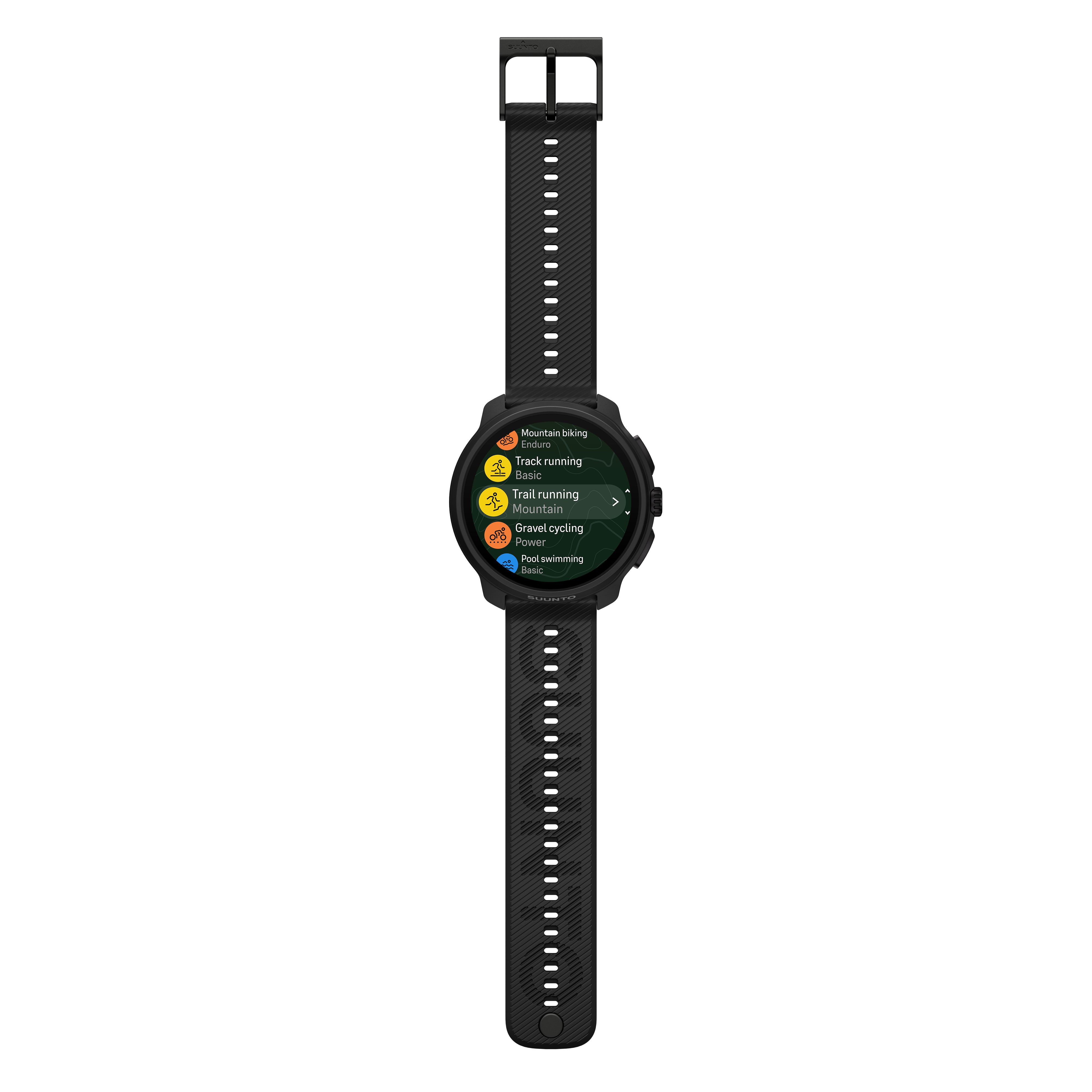Suunto RACE 2 Die ultimative Performance-Uhr für Wettkämpfe und Training Fitnessuhr (3,8 cm), 1,5-Zoll-AMOLED-Display, 115 Sport-Modi, schlank, leicht