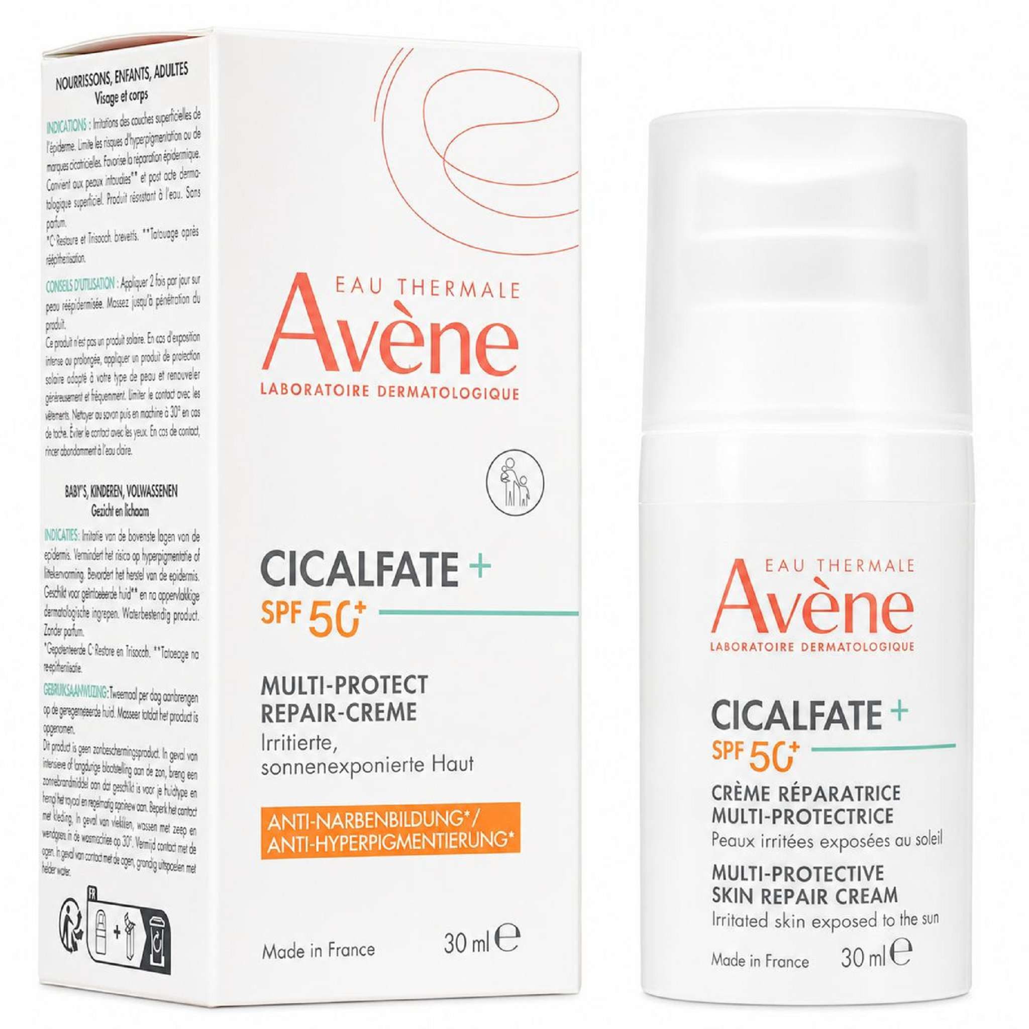 Pierre Fabre Sonnenschutzcreme AVENE Cicalfate+ Multi-Protect Repair-Cre.SPF 50+