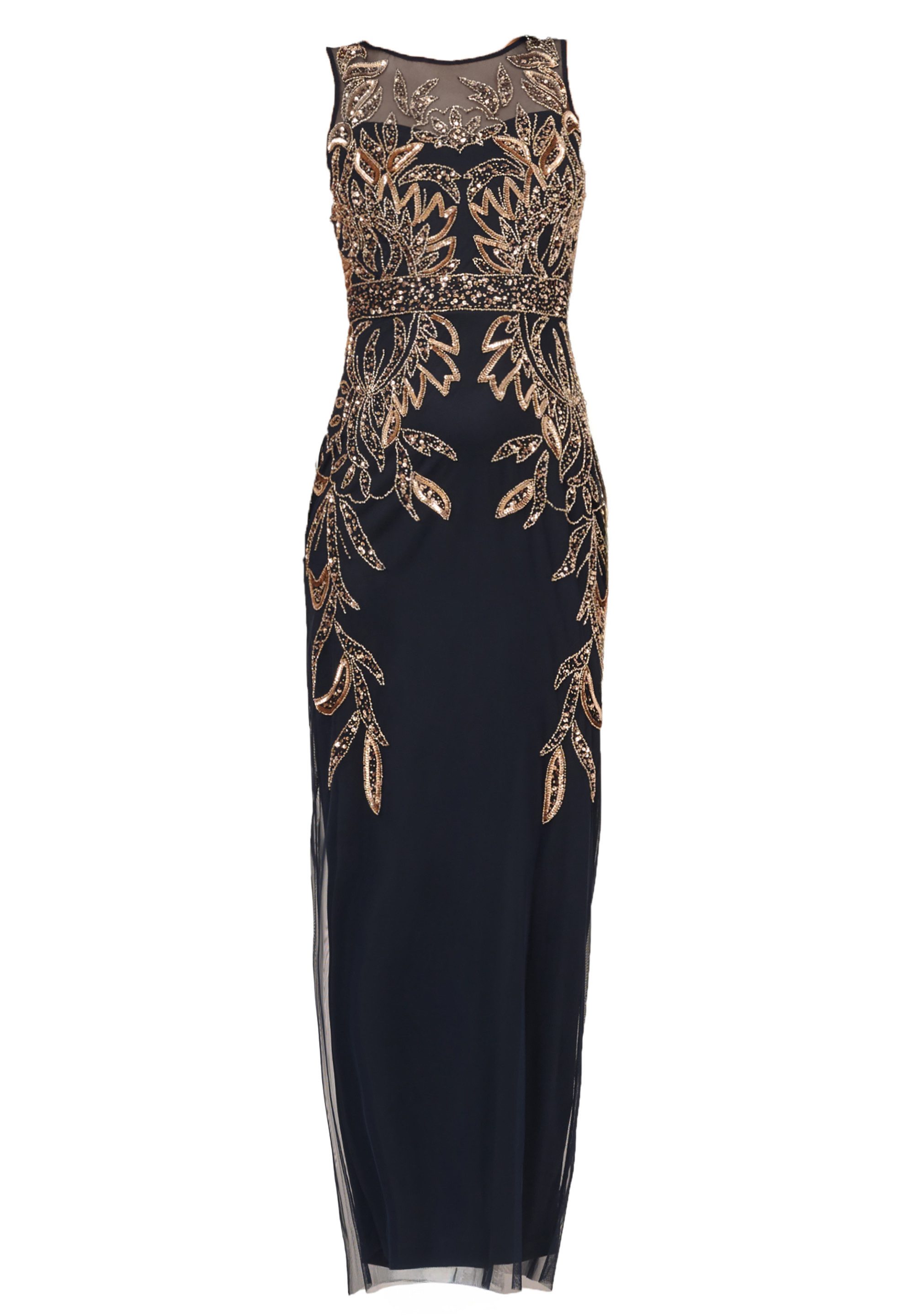 Adrianna Papell Abendkleid Beaded Column Long Dress Glamourös, schimmernd, günstig online kaufen