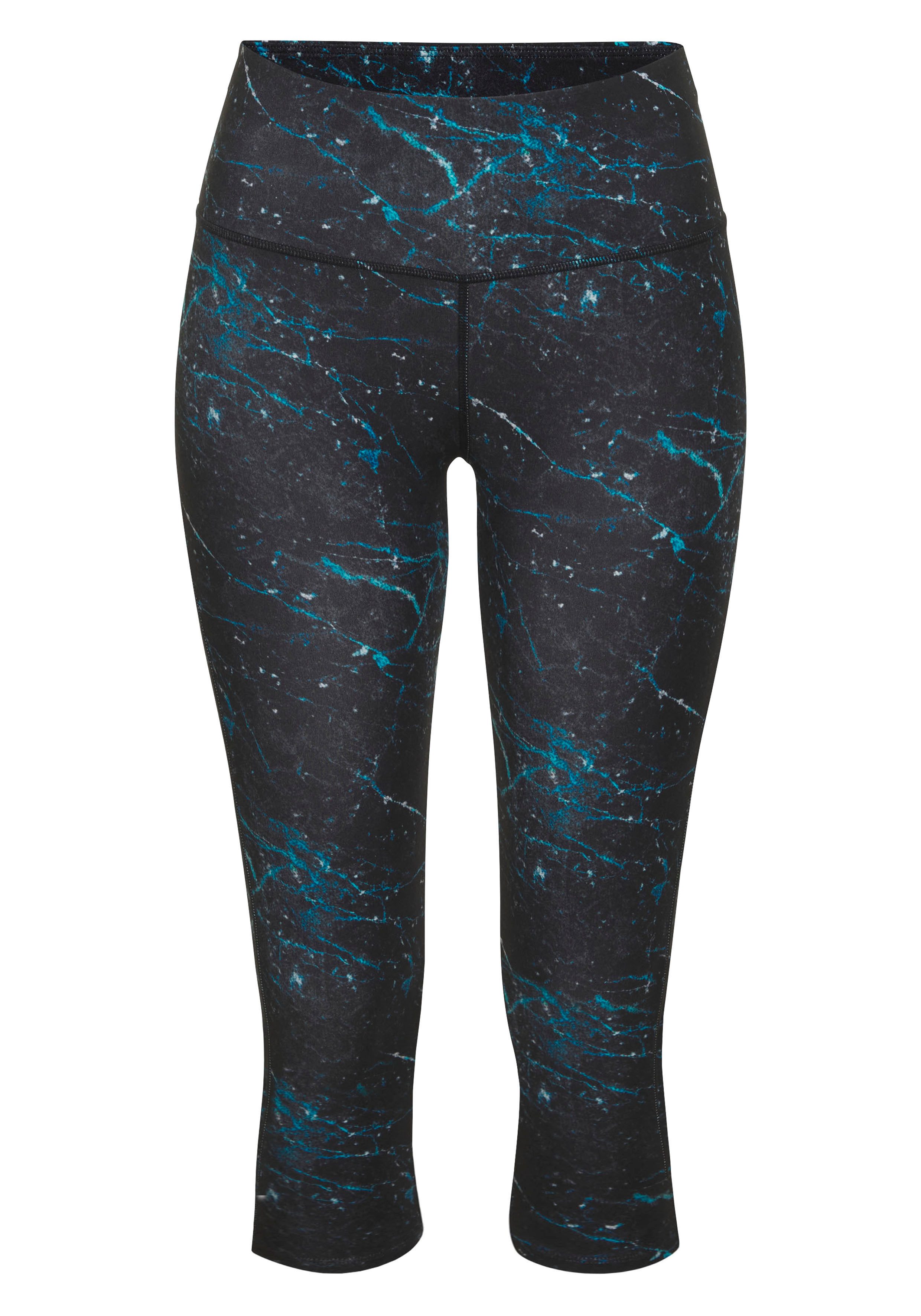 LASCANA ACTIVE Caprihose allover bedruckt günstig online kaufen
