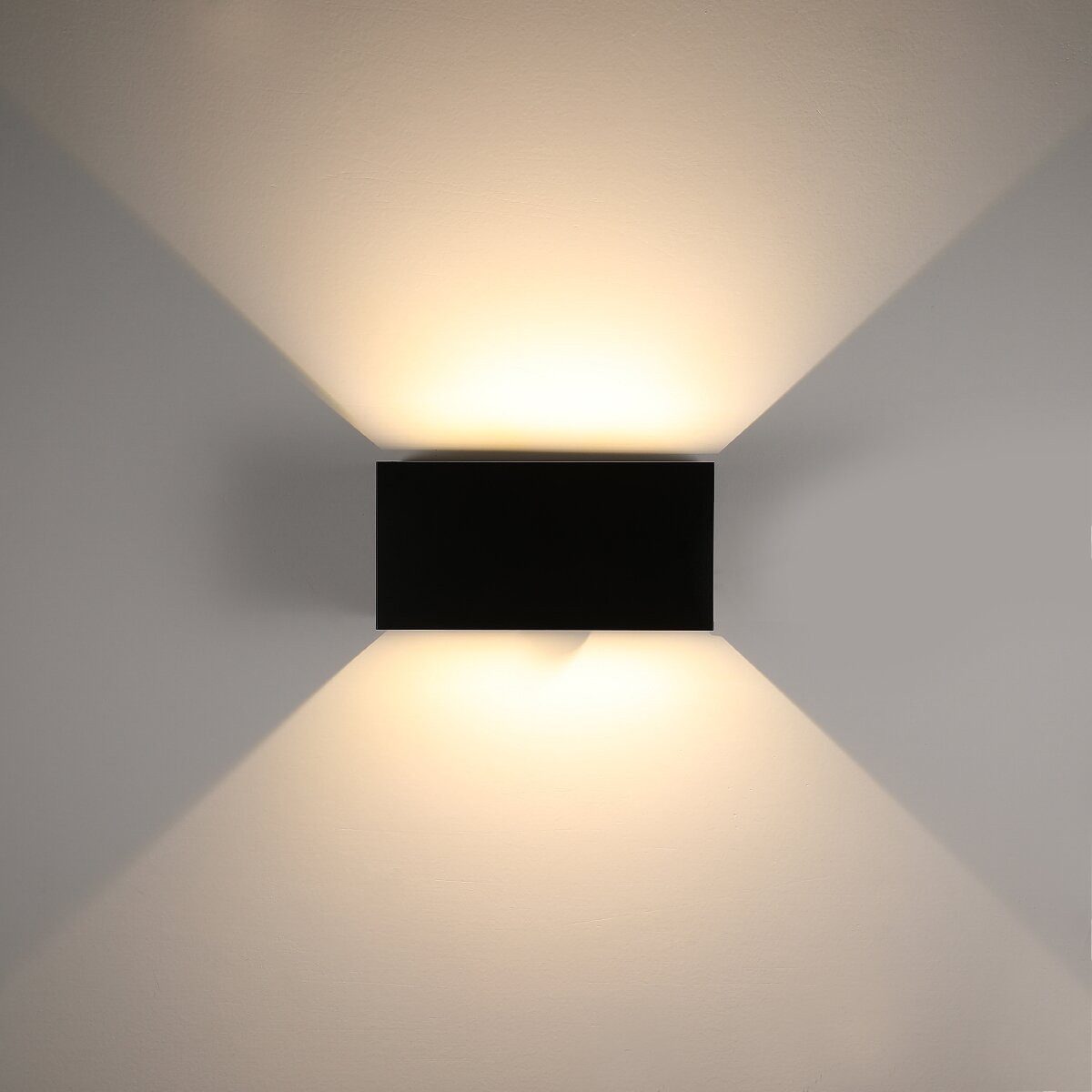 LETGOSPT Wandleuchte LED Aluminium Wandlampe mit günstig online kaufen