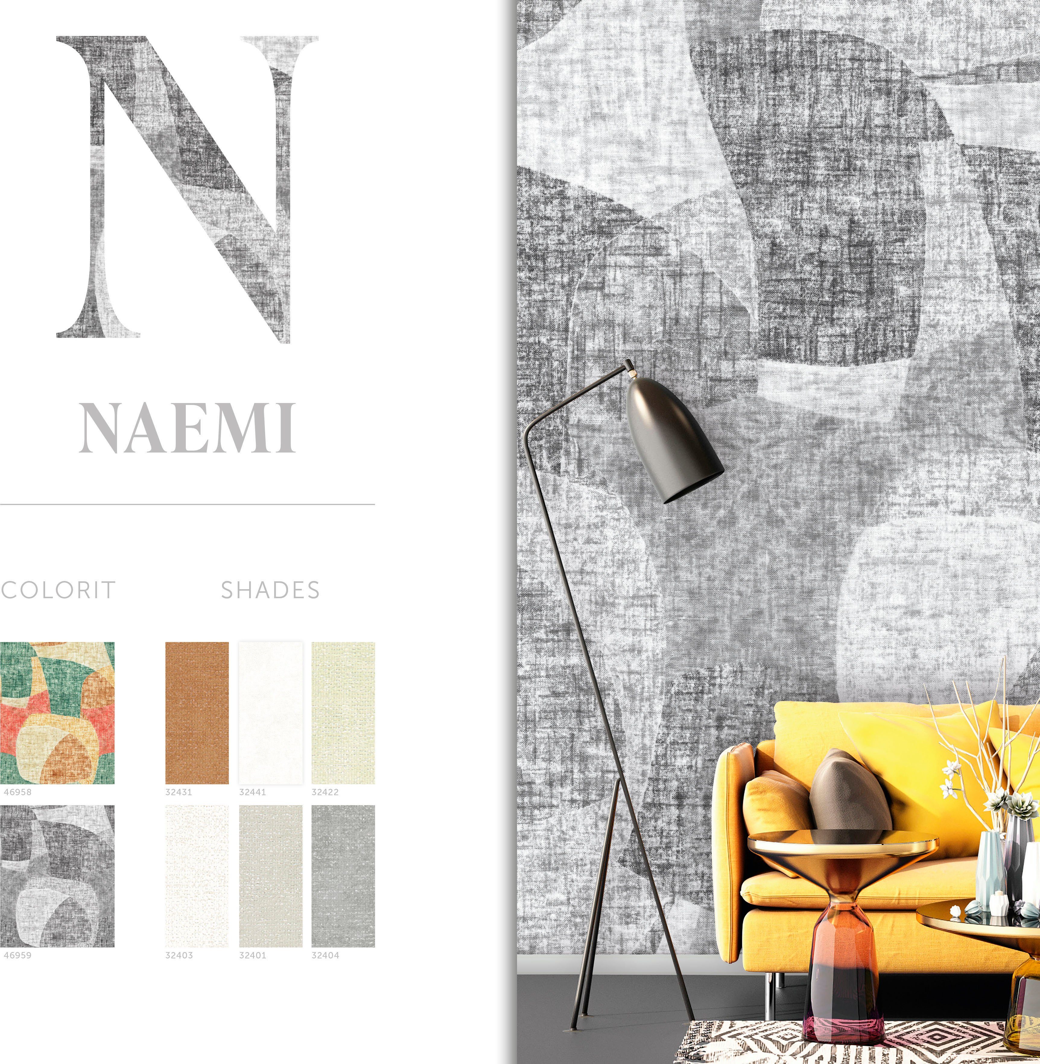 Marburg Fototapete Naomi, glatt, glatt, Schlafzimmer Küche Wohnzimmer matt, grün Vliestapete für moderne gemustert