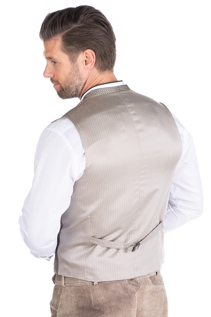 Hammerschmid Trachtenweste Trachtenweste - REINER - oliv/beige