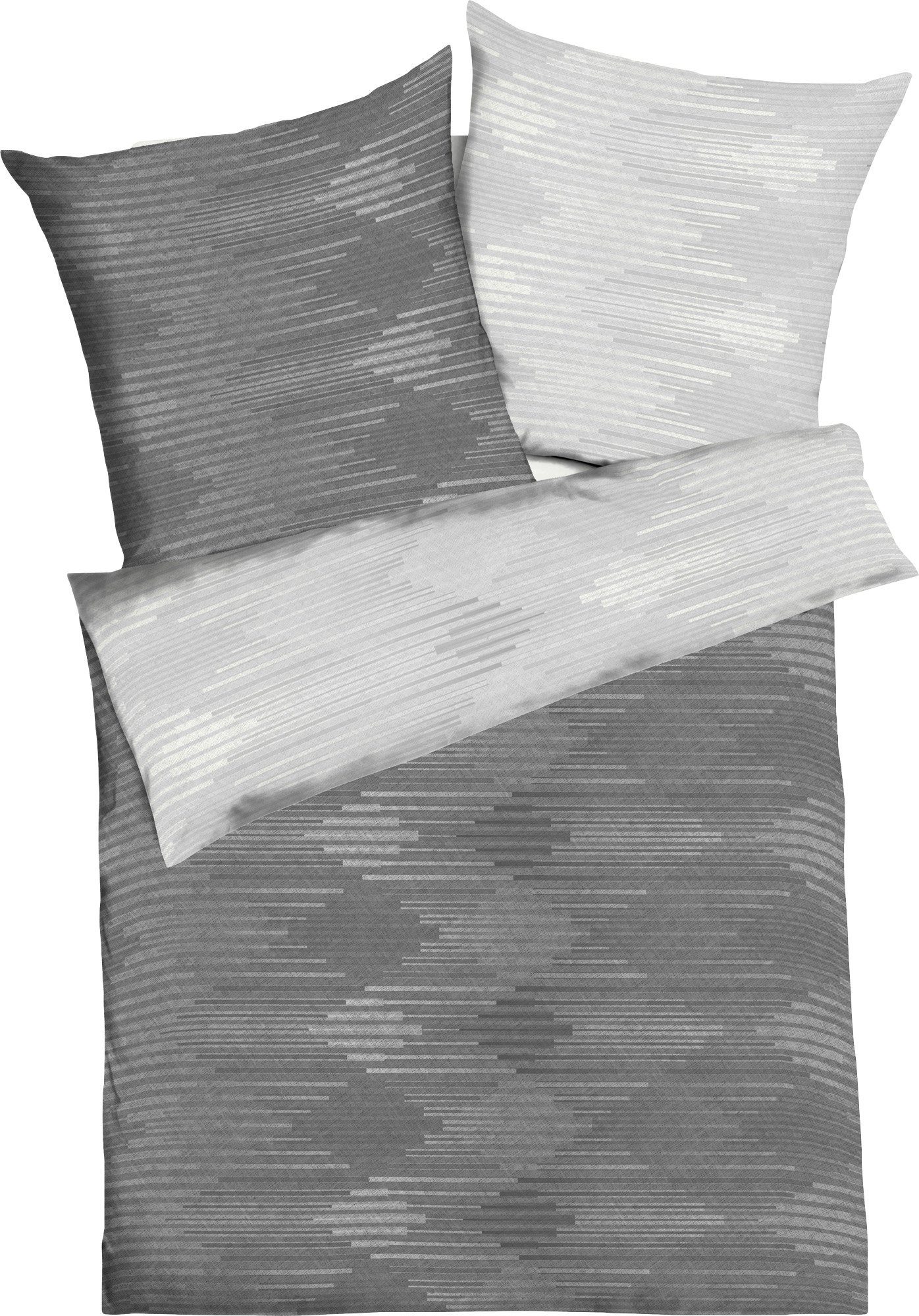 Kaeppel Bettwäsche Wendebettwäsche, Mako-Satin, 3 teilig, günstig online kaufen