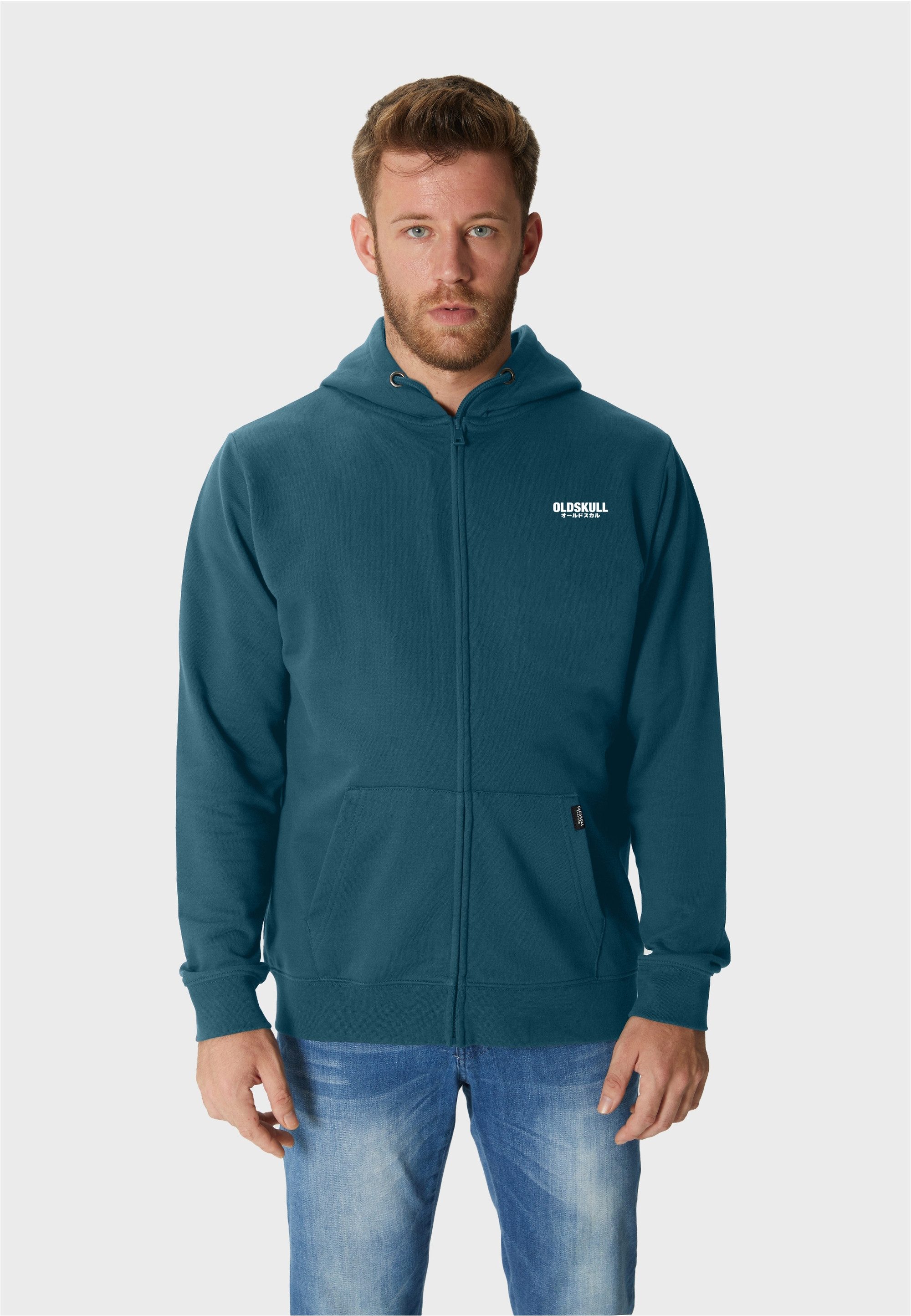 Oldskull Sweatjacke Basic Osk Logo (1-tlg) mit kleinem Marken-Print günstig online kaufen