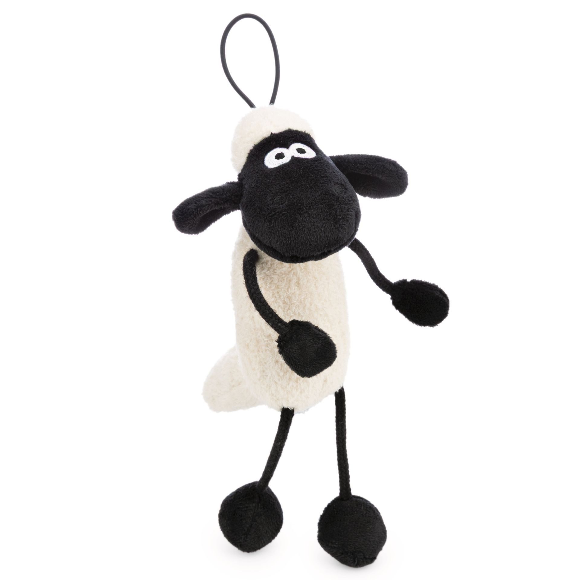 Nici Kuscheltier Nici Shaun das Schaf 15cm schwarz/weiß mit Aufhänger
