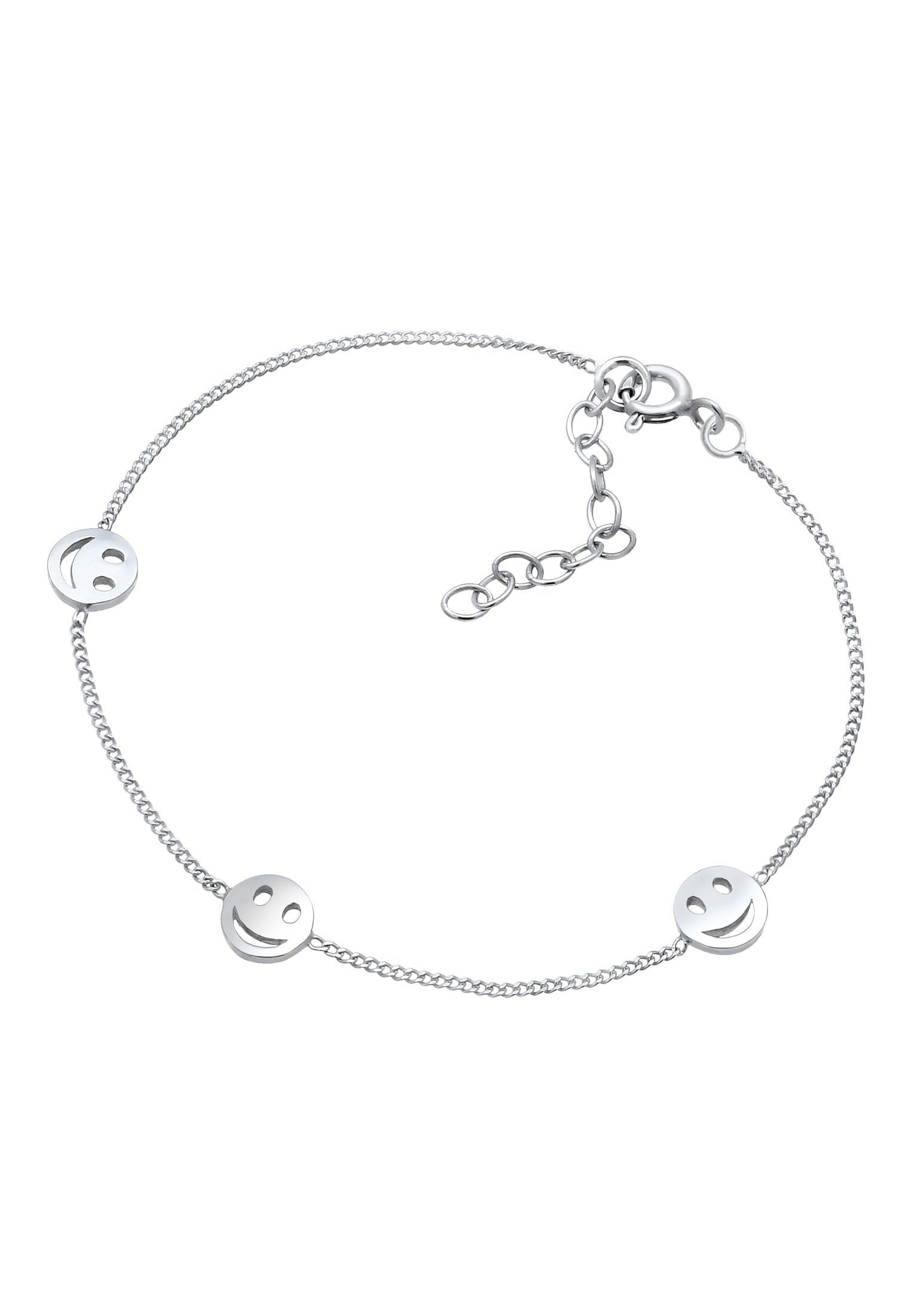 Elli Armband Smiling Plättchen Trend 925 günstig online kaufen