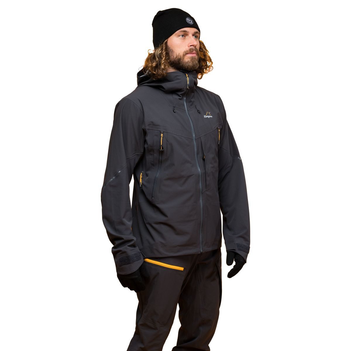 Bergans Skijacke Y Mountainline Hybrid Softshell Jacket Men Hochfunktionale Outdoorjacke mit optimalem Wetterschutz