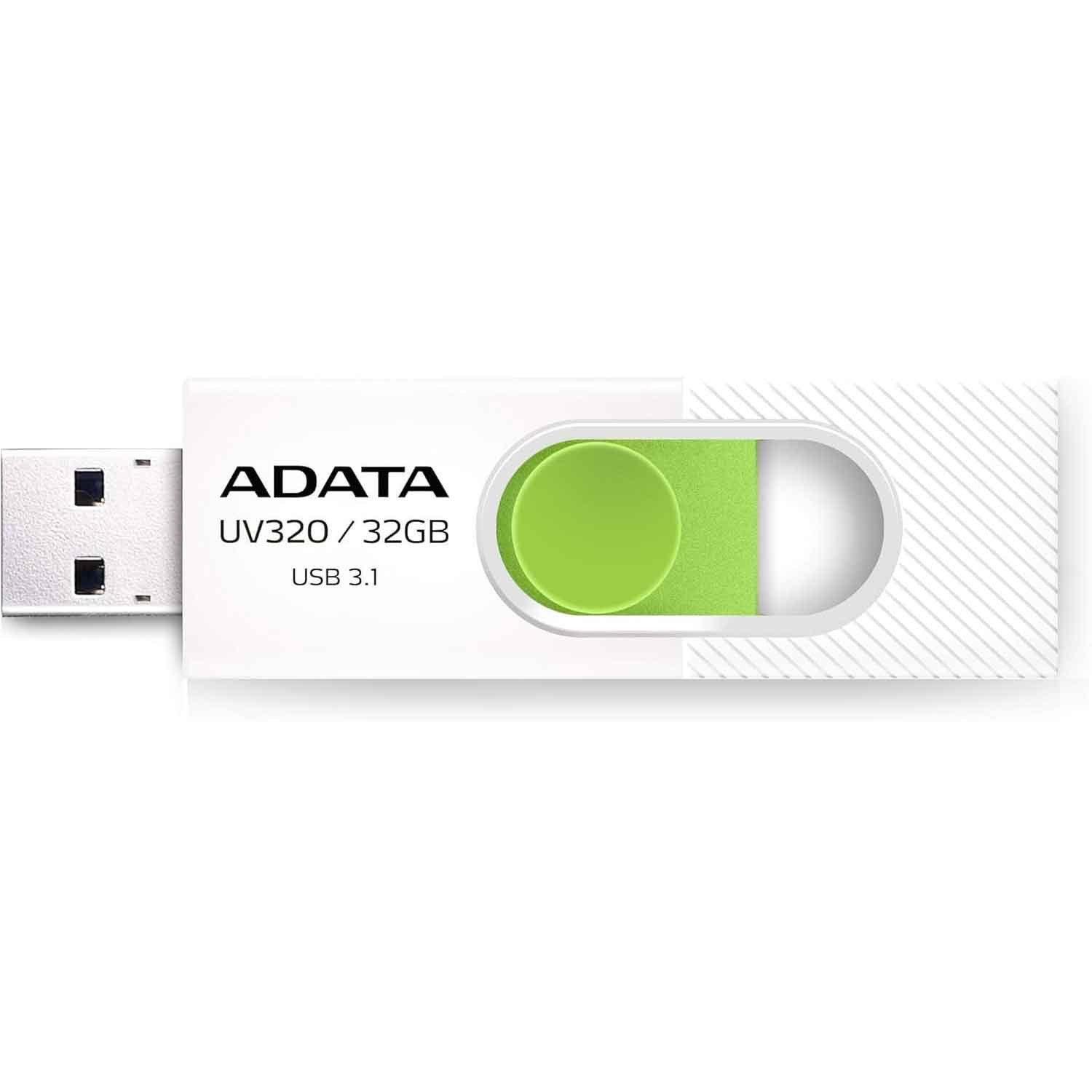 ADATA UV320 USB-Stick 32GB weiß/grün USB-Stick