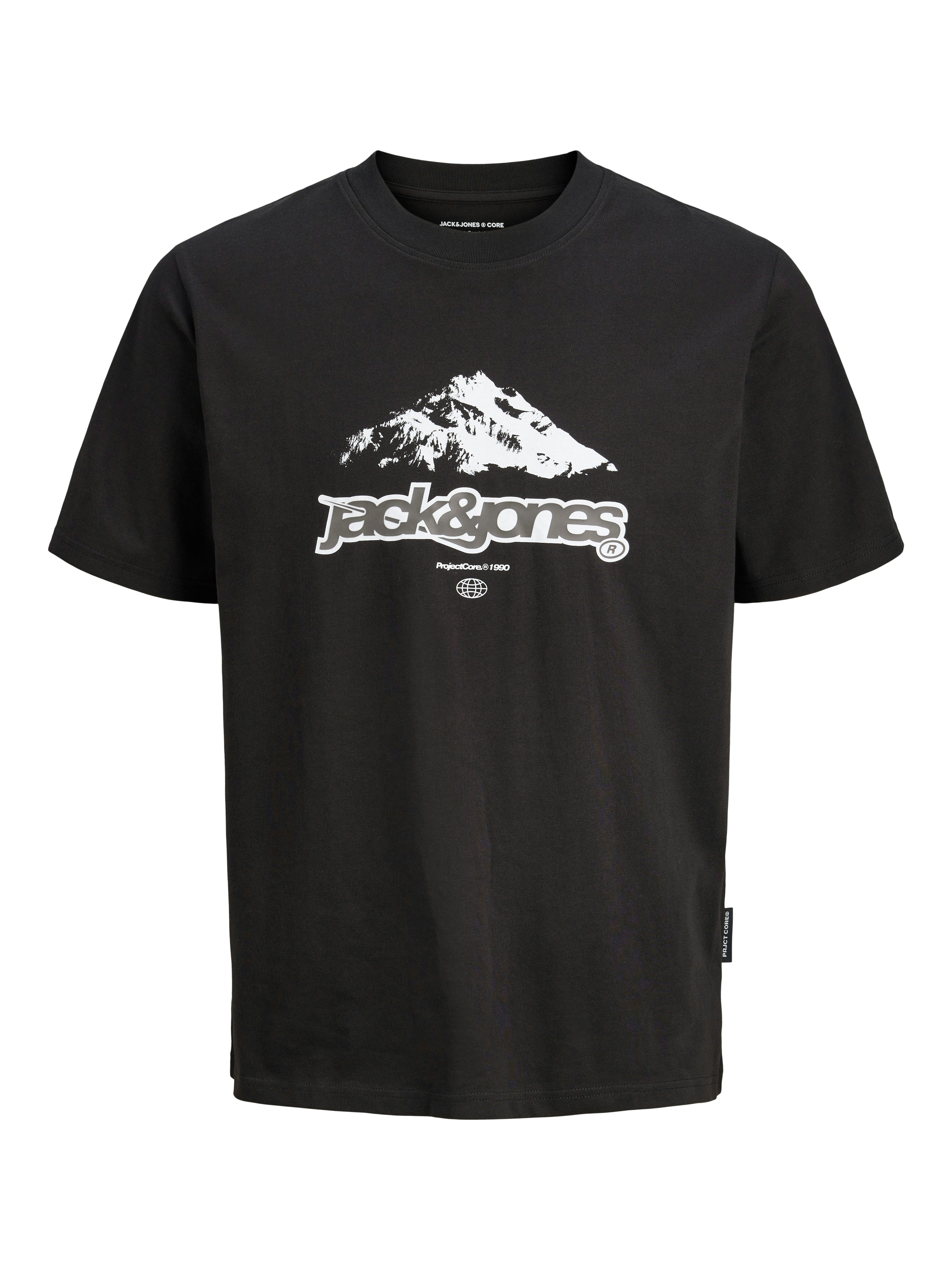 T-Shirt JCOFLARE BRAINDING TEE SS CREW NECK
