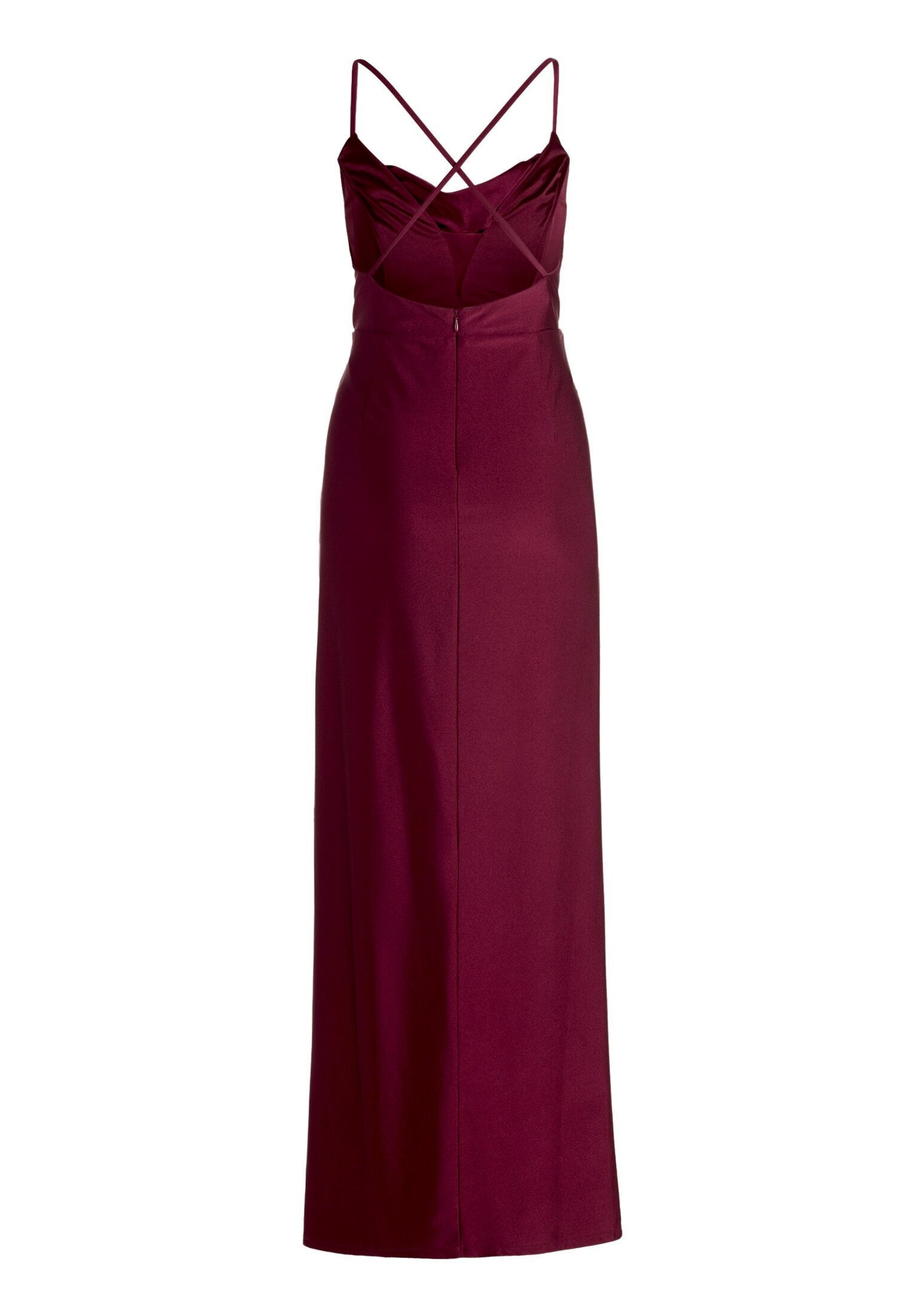 Vera Mont Abendkleid Damen figurbetont Schlitz