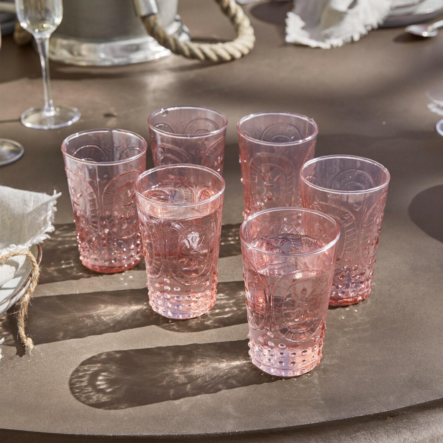 Rosa Gläser online kaufen » Pinke Gläser