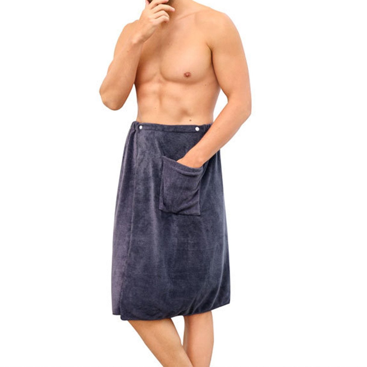 MODFU Saunatuch Herren Saunatücher Saunahandtuch Duschtuch günstig online kaufen