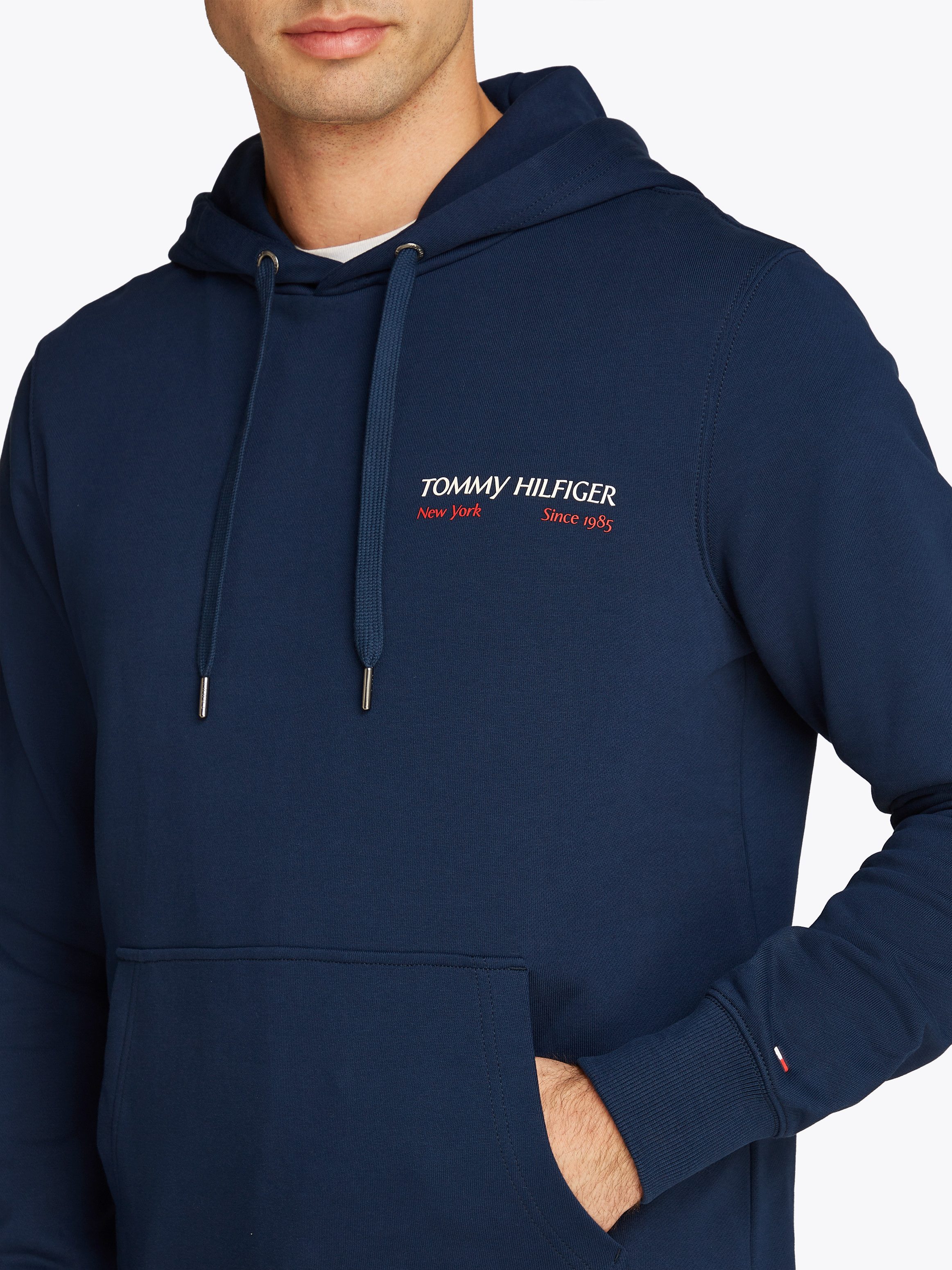 Tommy Hilfiger Kapuzensweatshirt HILFIGER COLOR PHOTO PRT HOODIE mit großem günstig online kaufen