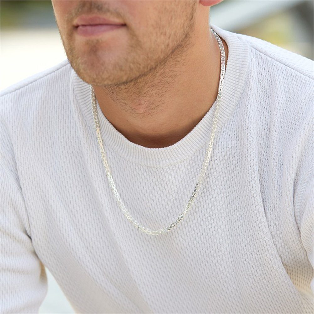 JEWLIX Königskette 925 Silber 4,5mm breit - Länge wählbar KK0045 günstig online kaufen