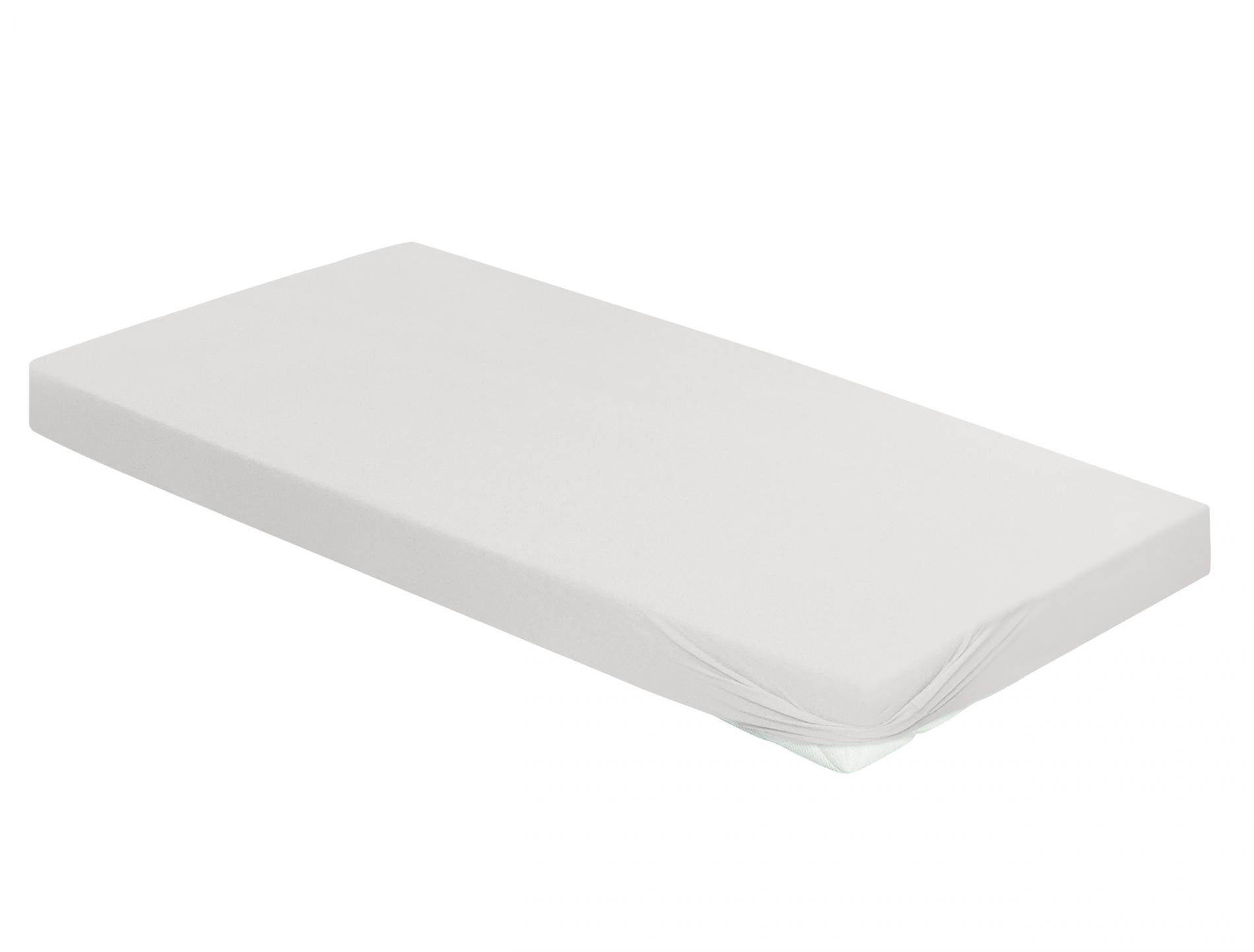 Irisette Spannbettlaken Mako-Jersey Spannbetttuch Jupiter 0008 100 x 200 cm grau, Baumwolle, Gummizug: Rundum, (1 Stück), Spannbettlaken Spannbettuch Bettlaken Spanner