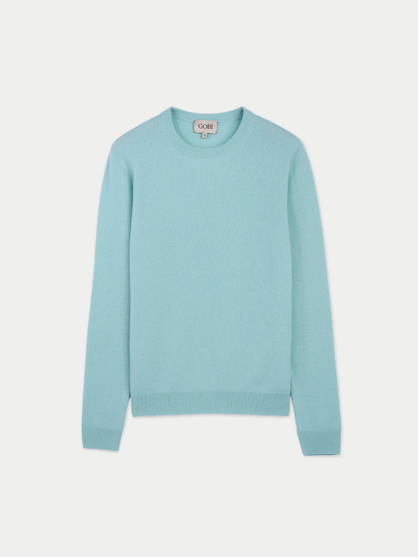 GOBI Cashmere Rundhalspullover Basic R-Ausschnitt Kaschmirpullover