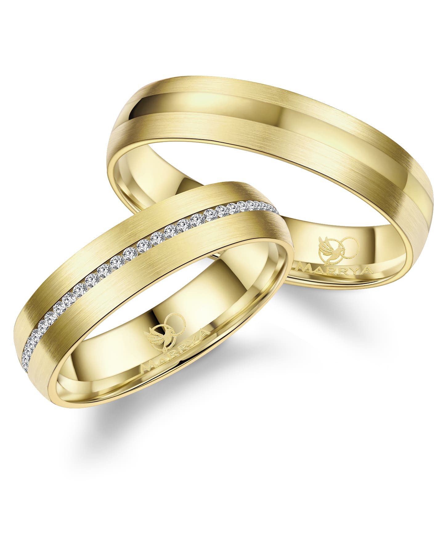 MARRYA Verlobungsring MARRYA Edelstahl Кольца Обручальные кольца Eheringe Парные кольца
