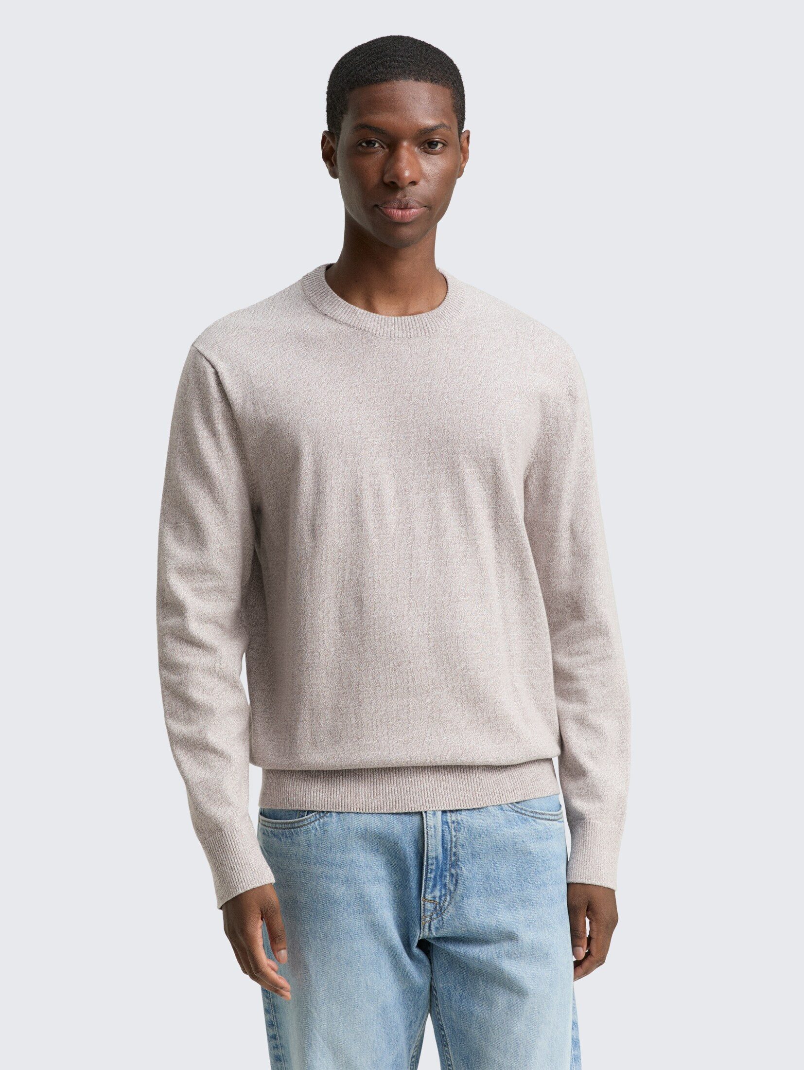 TOM TAILOR Denim Strickpullover Basic Strickpullover günstig online kaufen