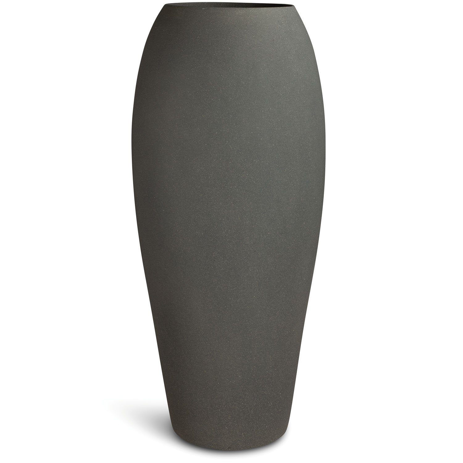 fleur ami Pflanzkübel Polystone Bodenvase Essence, Ø 52 cm, Höhe 120 cm, grau