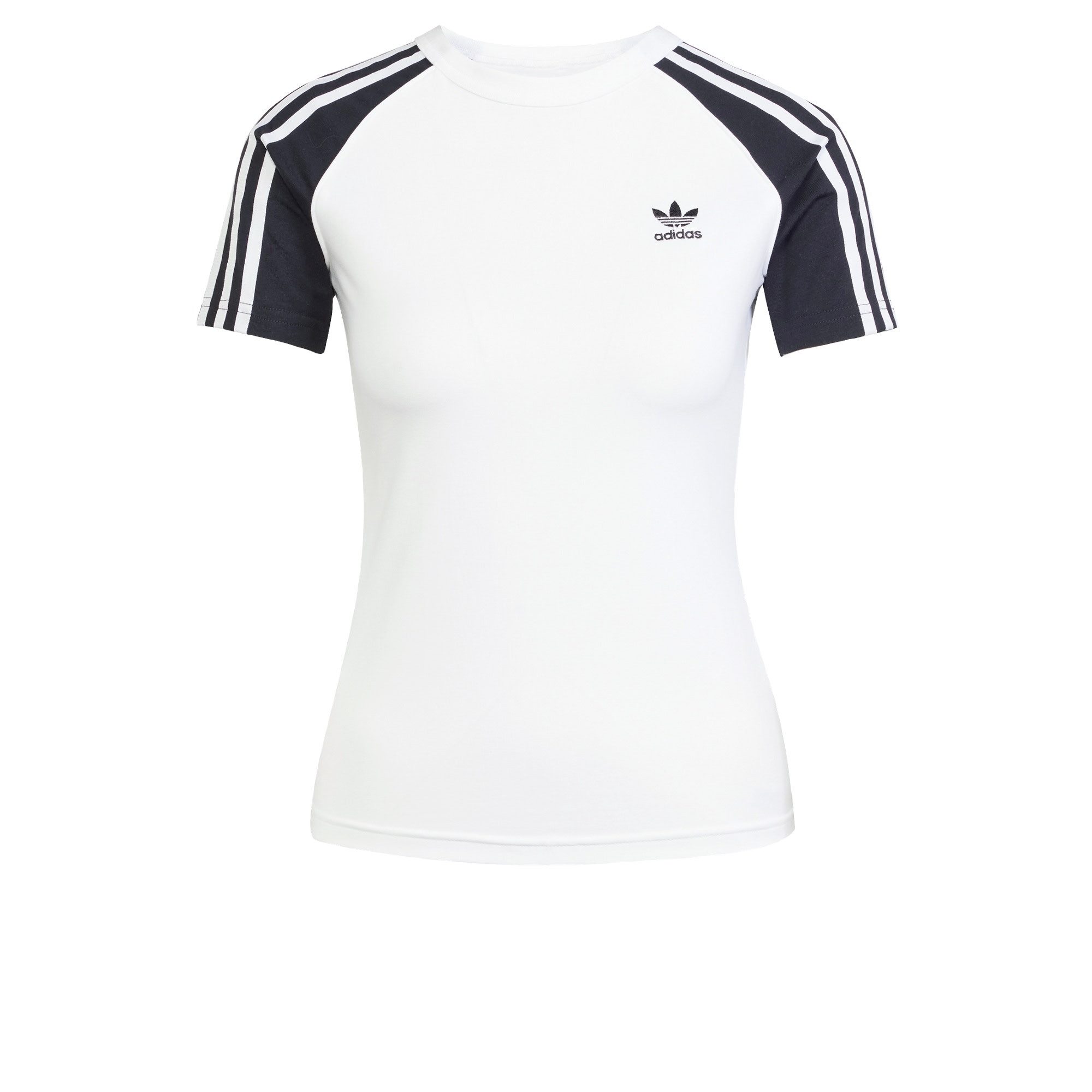 adidas Originals T-Shirt ADICOLOR 3-STREIFEN RAGLAN SLIM T-SHIRT (1-tlg)