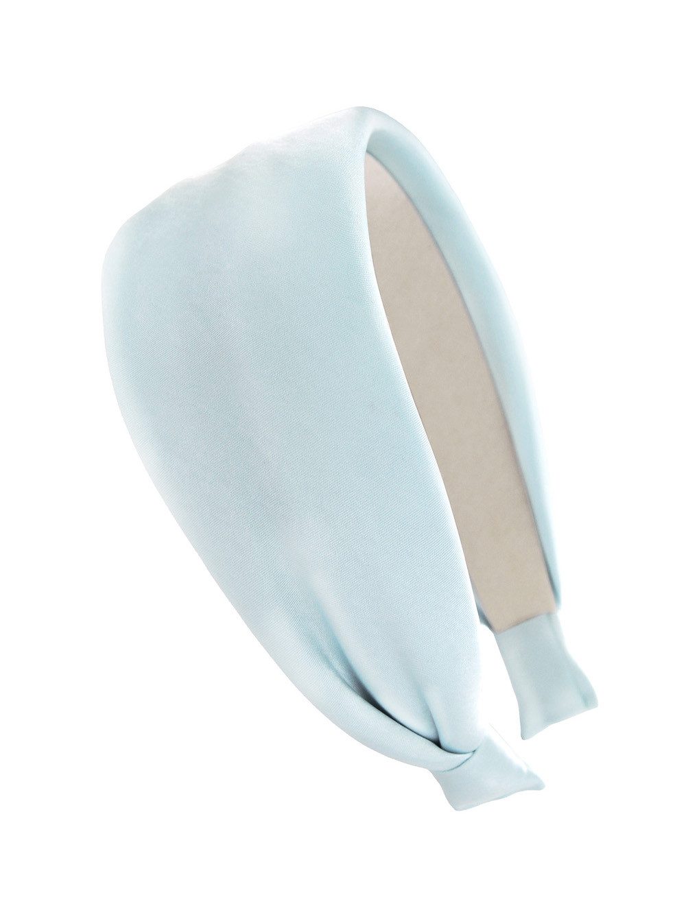 axy Haarreif Breiter Haarreif Damen Satin gepolstert, Breiter Damen Haarreifen aus Satin Stirnband Haarband