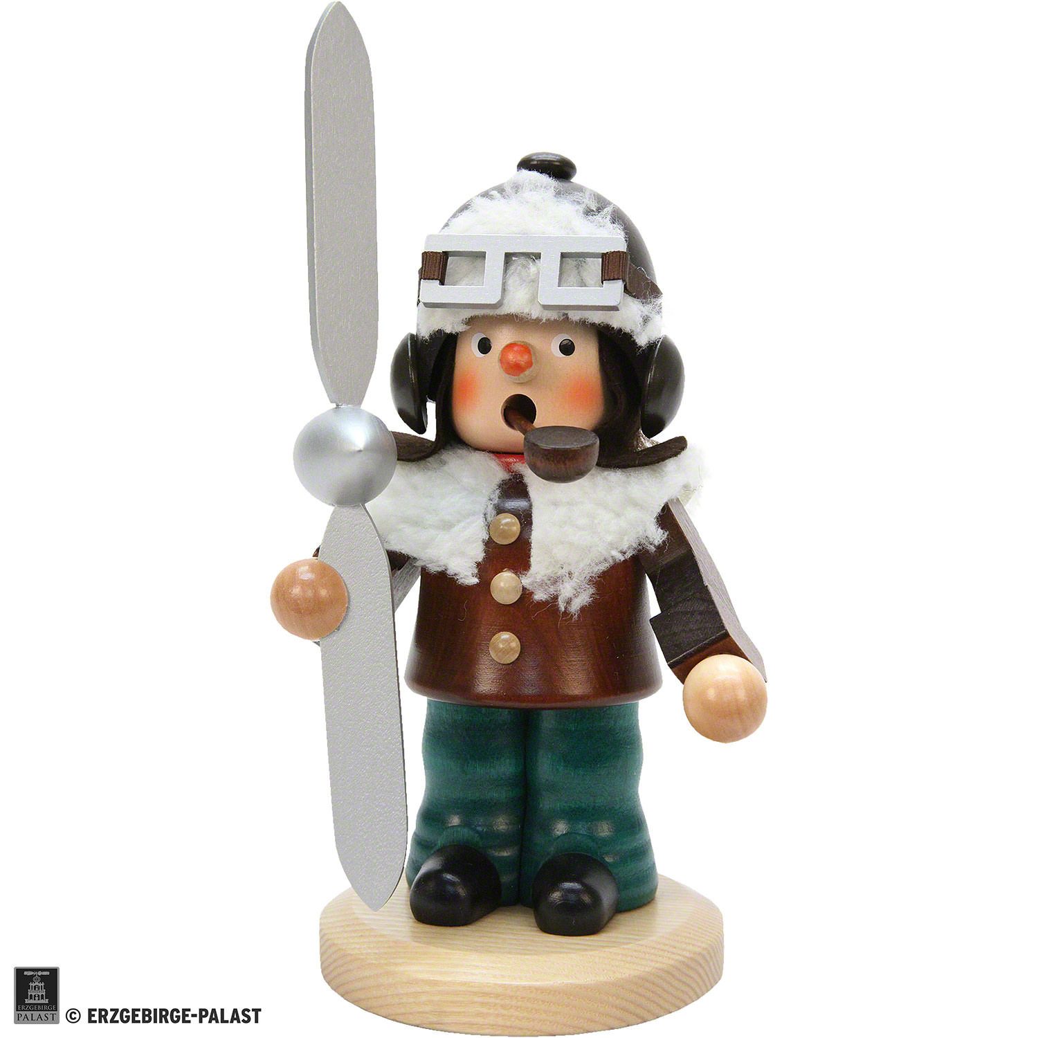 Räuchermännchen Pilot (21,5cm) Räuchermann von Christian Ulbricht