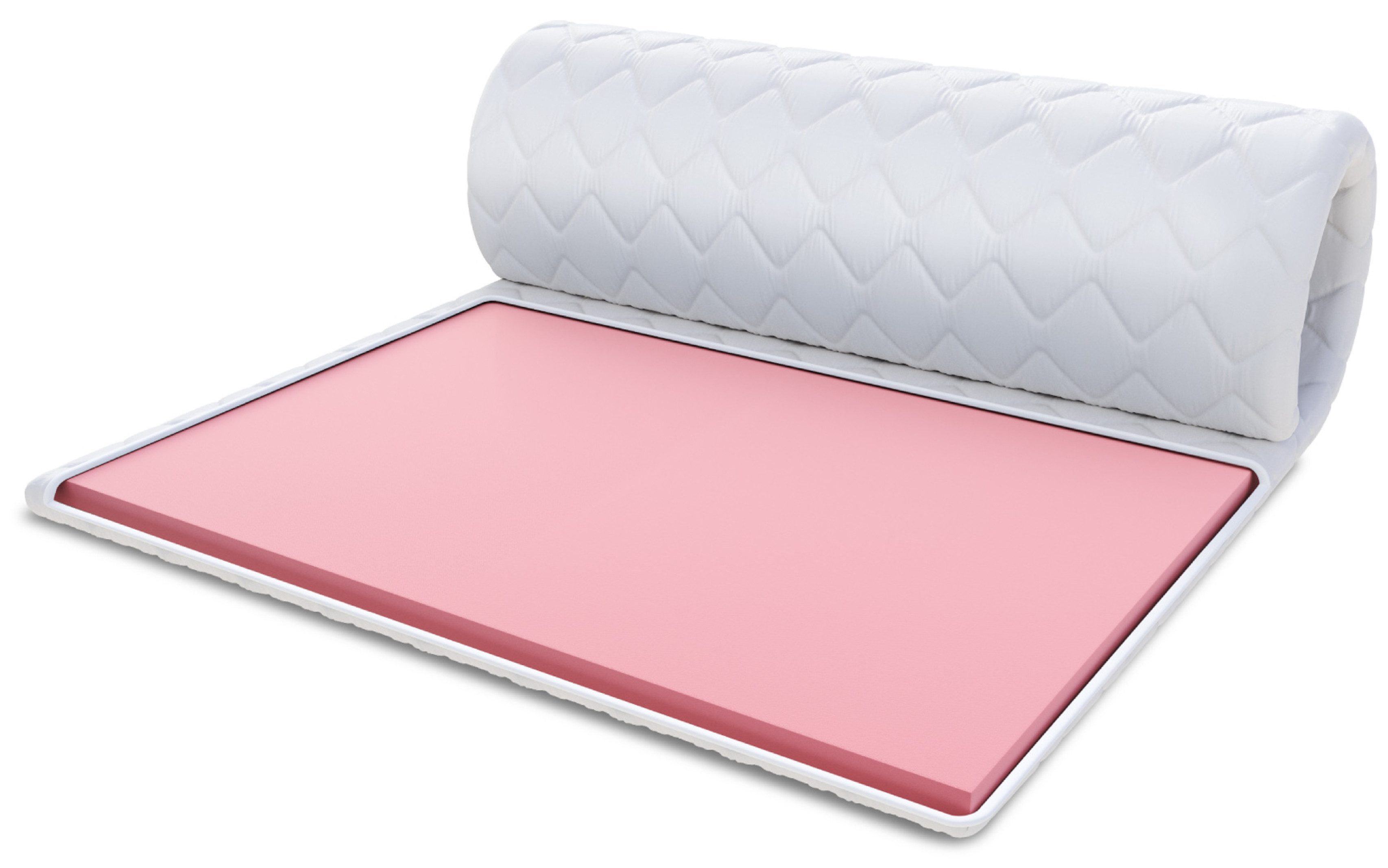 FDM, Topper VISCO Memory 90x200, 140x200, 160x200, 180x200 cm, 4 cm hoch, Viscoschaum, (Komfortschaum, Matratzentopper), mit Reißverschluss, beidseitig nutzbar