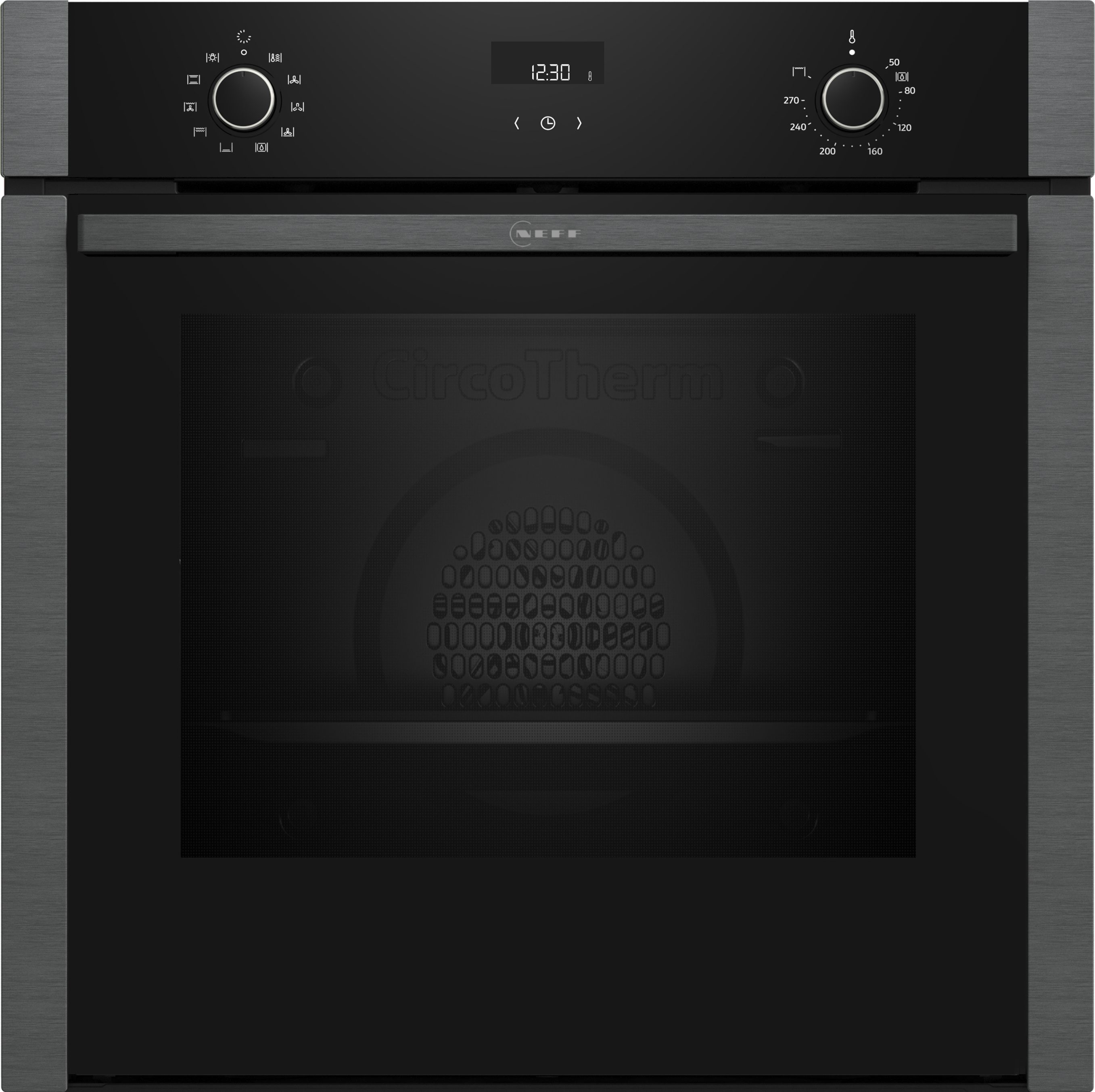 NEFF Einbaubackofen B4ACE2AG3, mit Teleskopauszug nachrüstbar, EasyClean®