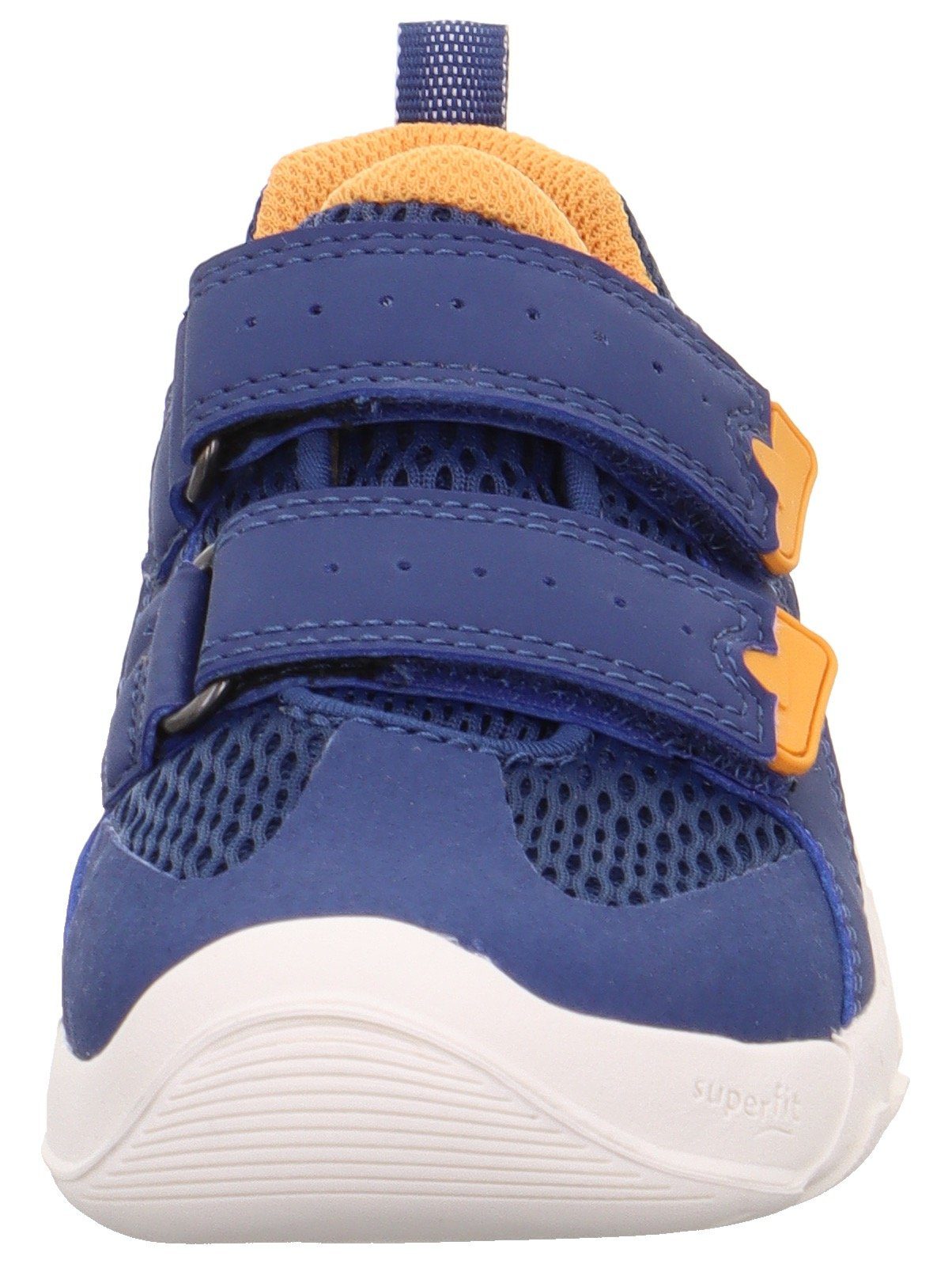 TRACE vorgeformten Fußbereich blau-orange Barfußschuh mit Superfit Mittel WMS: