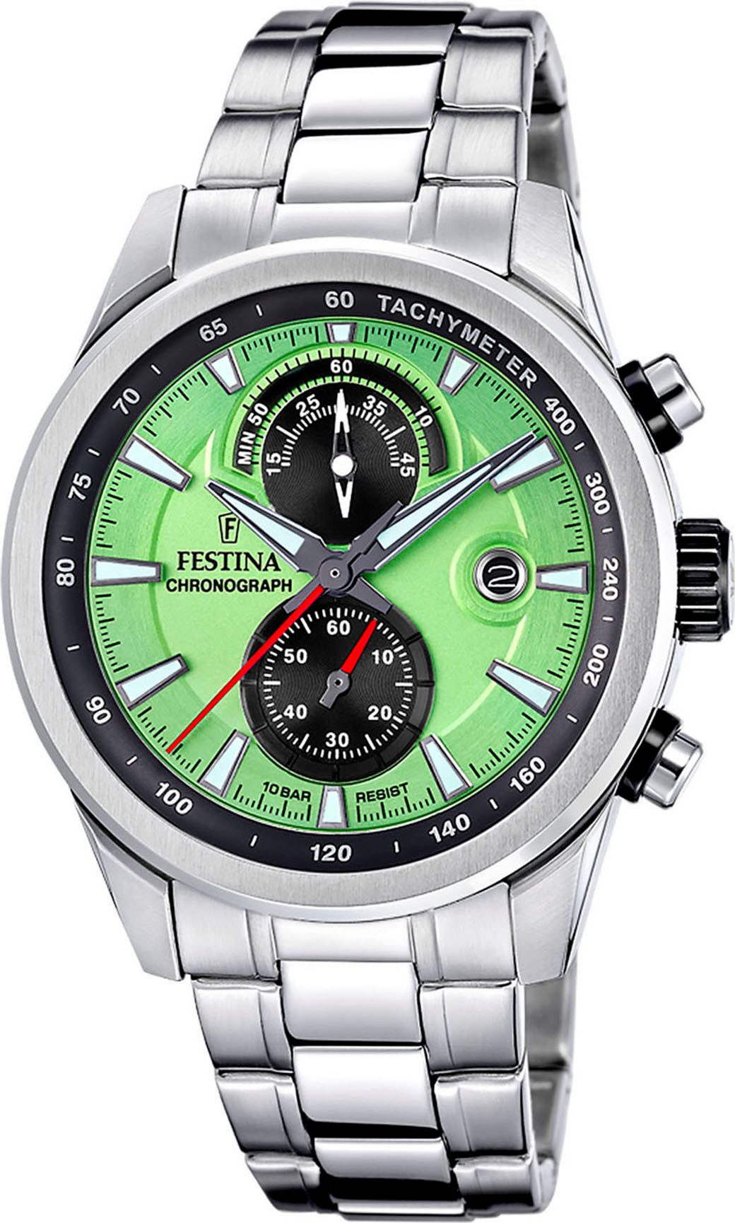 Festina Chronograph Timeless Chronograph F20694/3, Quarzuhr, günstig online kaufen