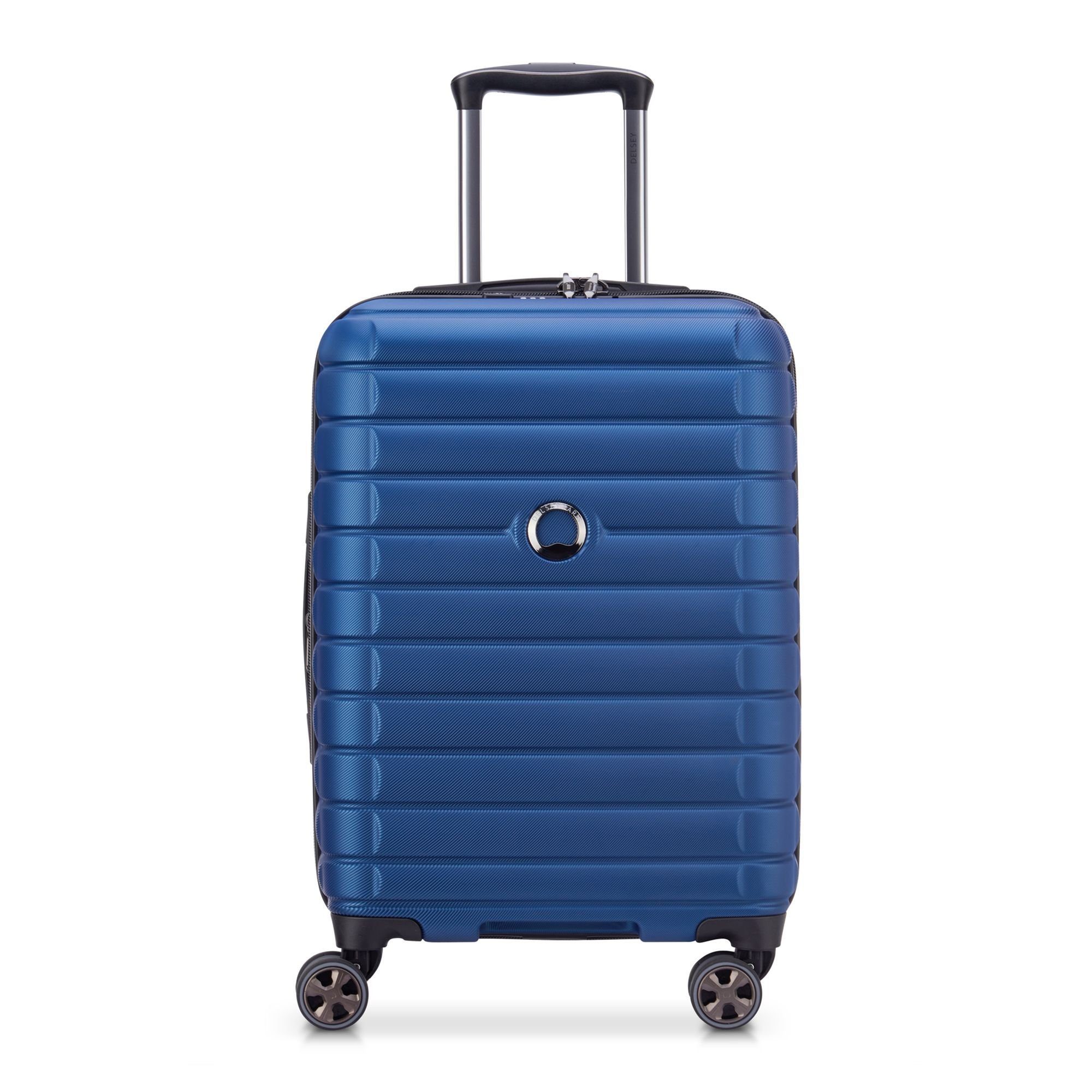 Delsey Handgepäck-Trolley Shadow 5.0, 4 Rollen, Polycarbonat blau | Handgepäck-Koffer