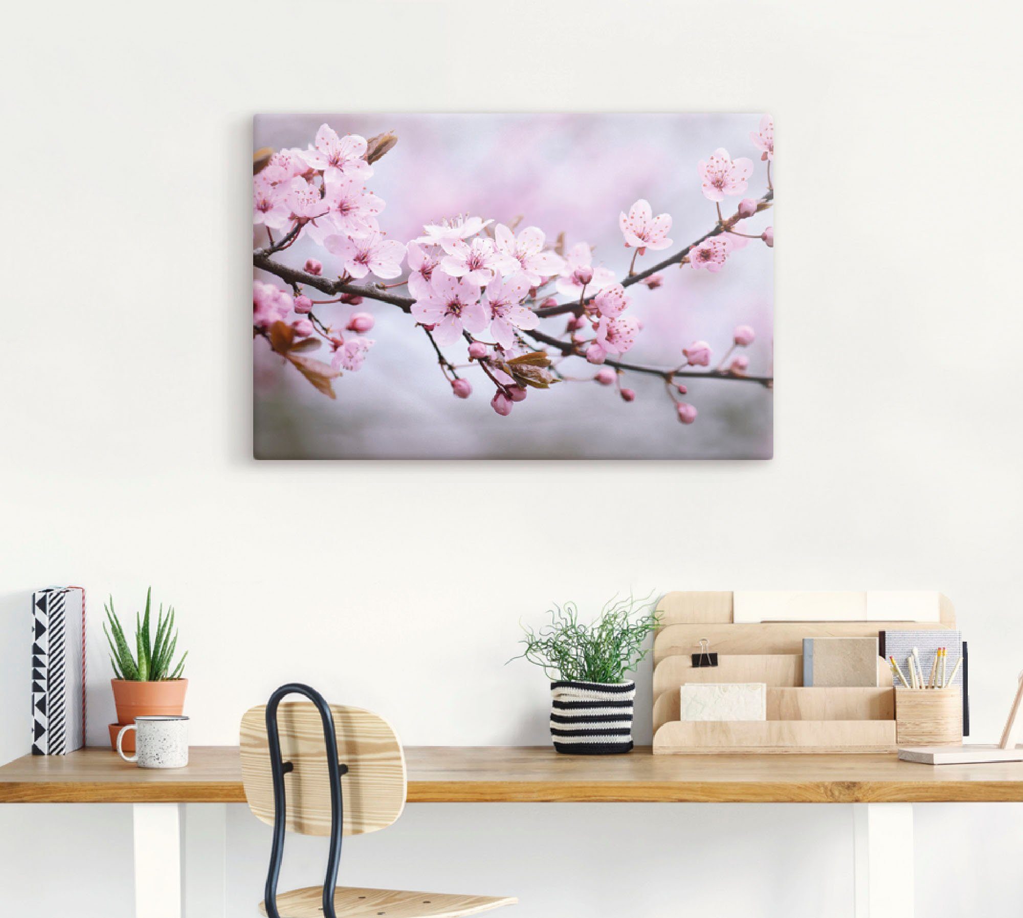 Artland Wandbild Kirschblüten, Blumen (1 St), günstig online kaufen