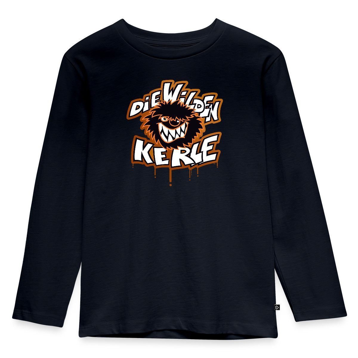 T-Shirt Die Wilden Kerle Logo Tropfen Graffiti Kinder Premium Langarmshirt
