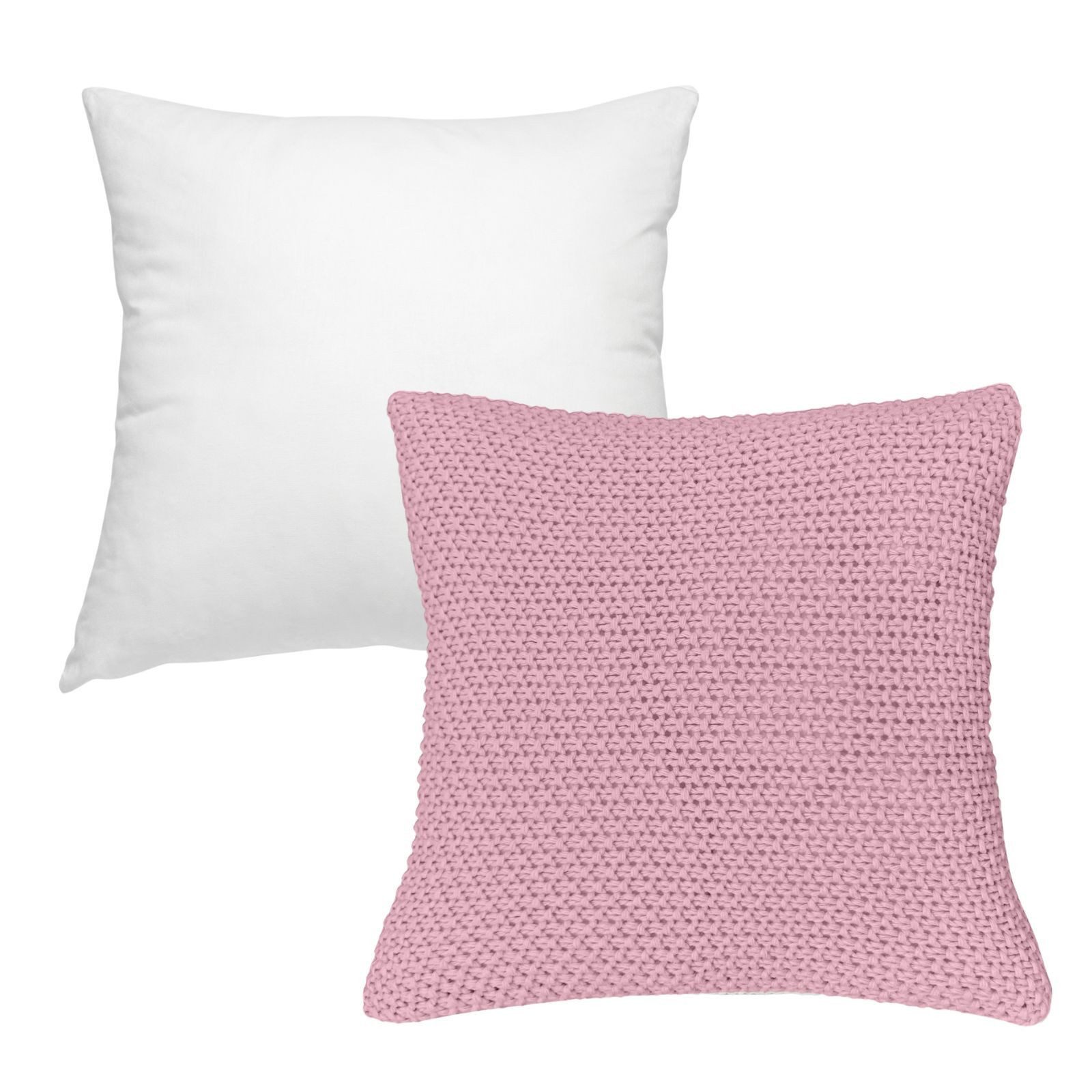 wometo Kissenhülle Strick mit Reißverschluss, 45x45 cm, (1 Stück), OEKO-TEX günstig online kaufen