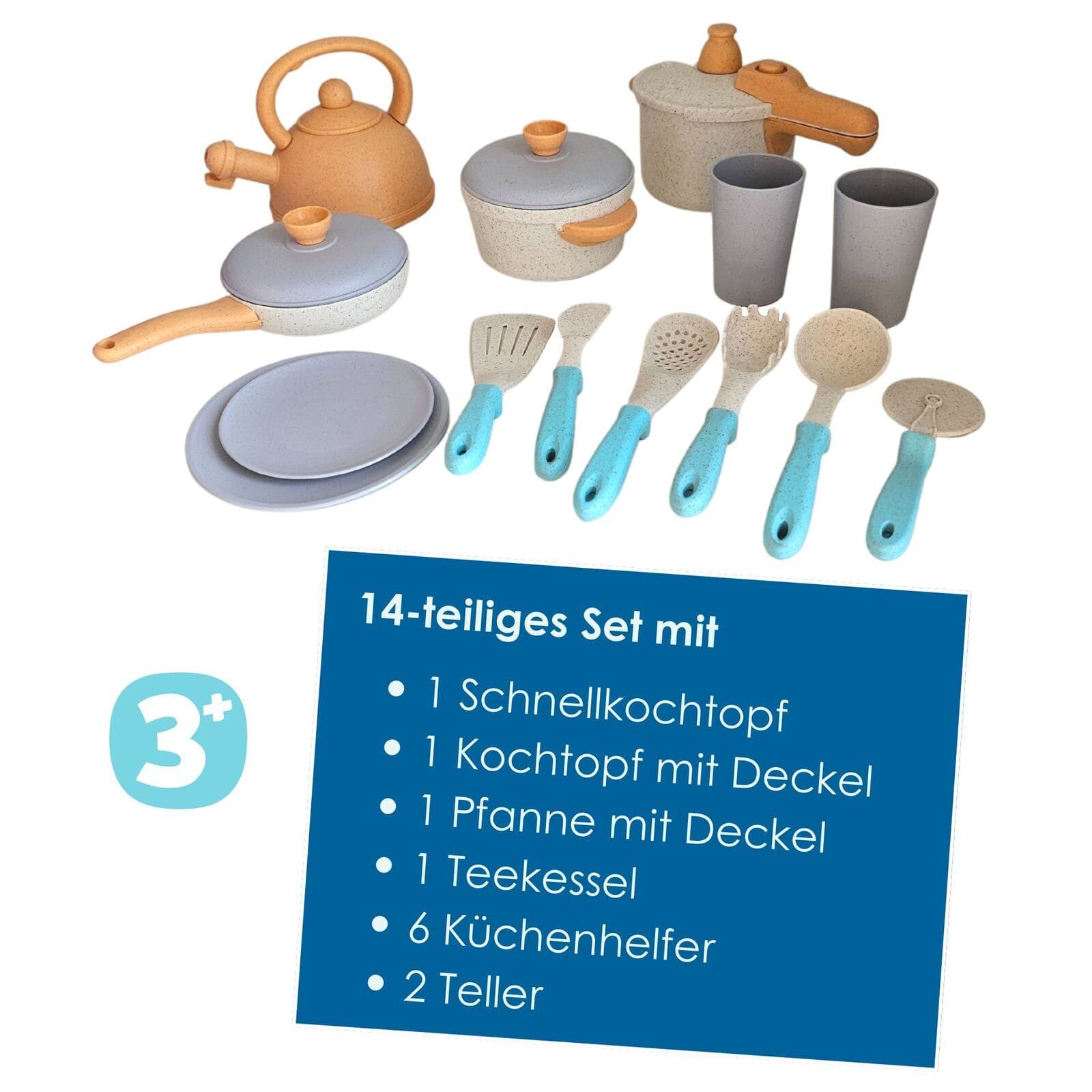 alldoro Spiel-Kochgeschirr 60425, Set für Kinder, günstig online kaufen
