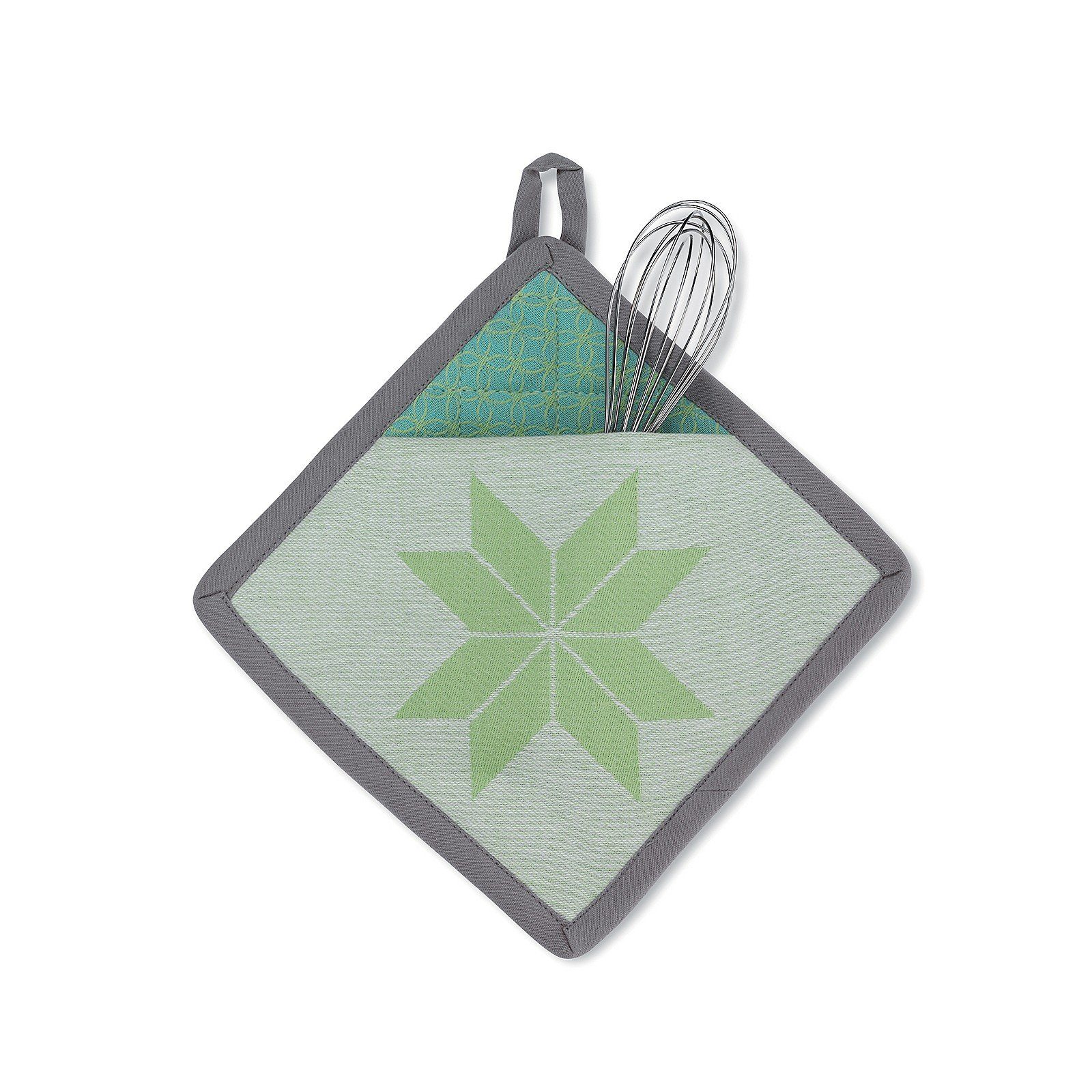 kela Topflappen Carla, Aufhängeschlaufe, waschbar bei 40°C