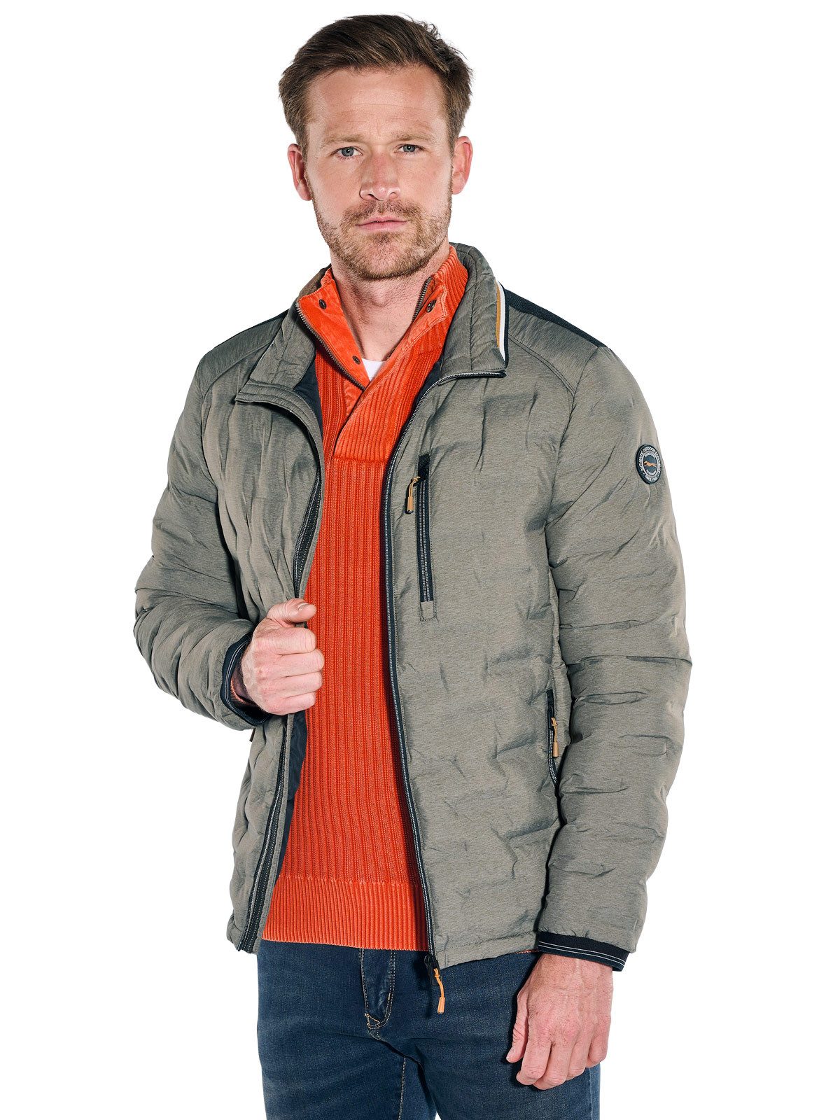 Engbers Steppjacke Herren Steppjacke, Khaki