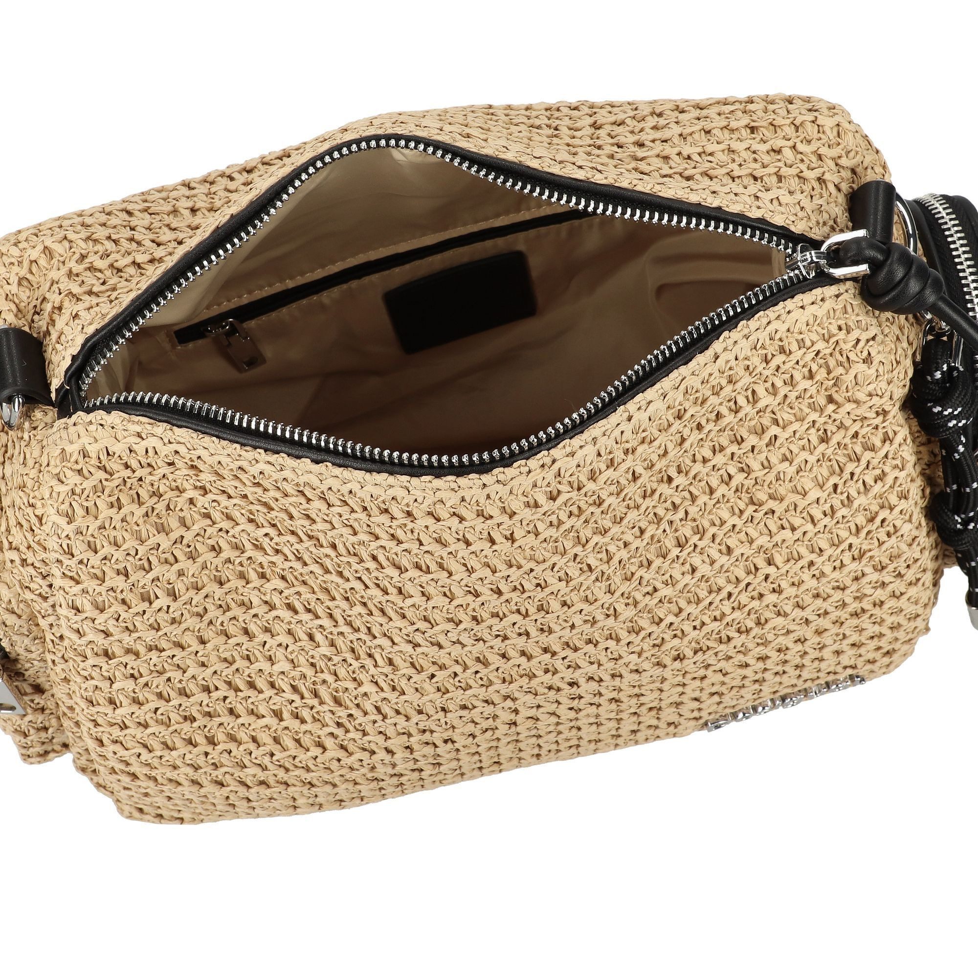 Desigual Schultertasche Half, Papier