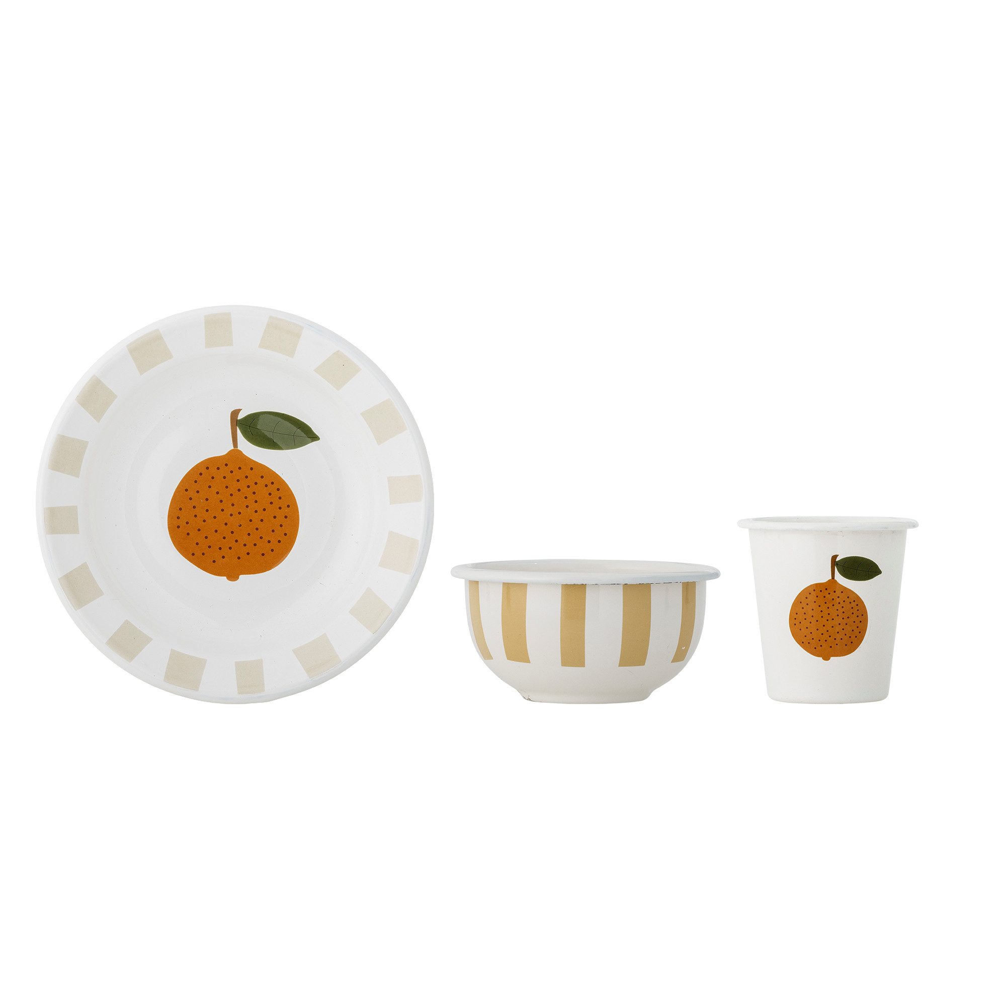Bloomingville Детская посуда-Set Bloomingville Agnes Geschirr-Set, Eisen, 3er Set
