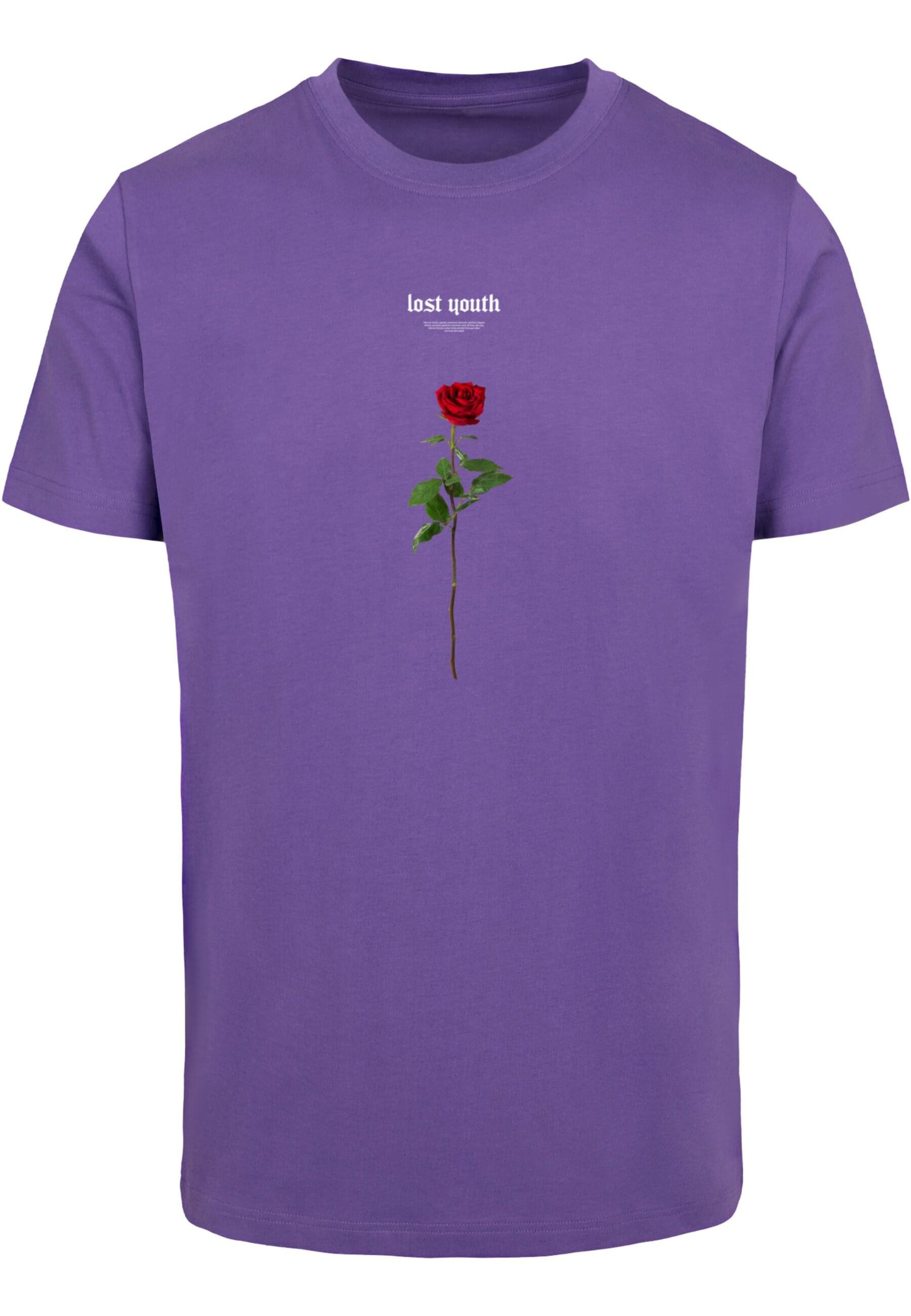MisterTee Kurzarmshirt "MisterTee Herren Lost Youth Rose Tee", (1 tlg.) günstig online kaufen