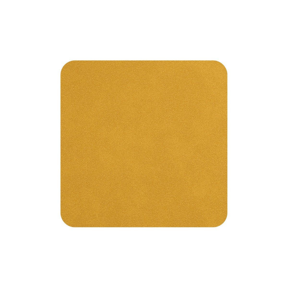 ASA Untersetzer-Set Aus Weichem Leder, 10 X 10 Cm, Braun – 4 Stück, Schützt Tische Vor Nässe & Flecken